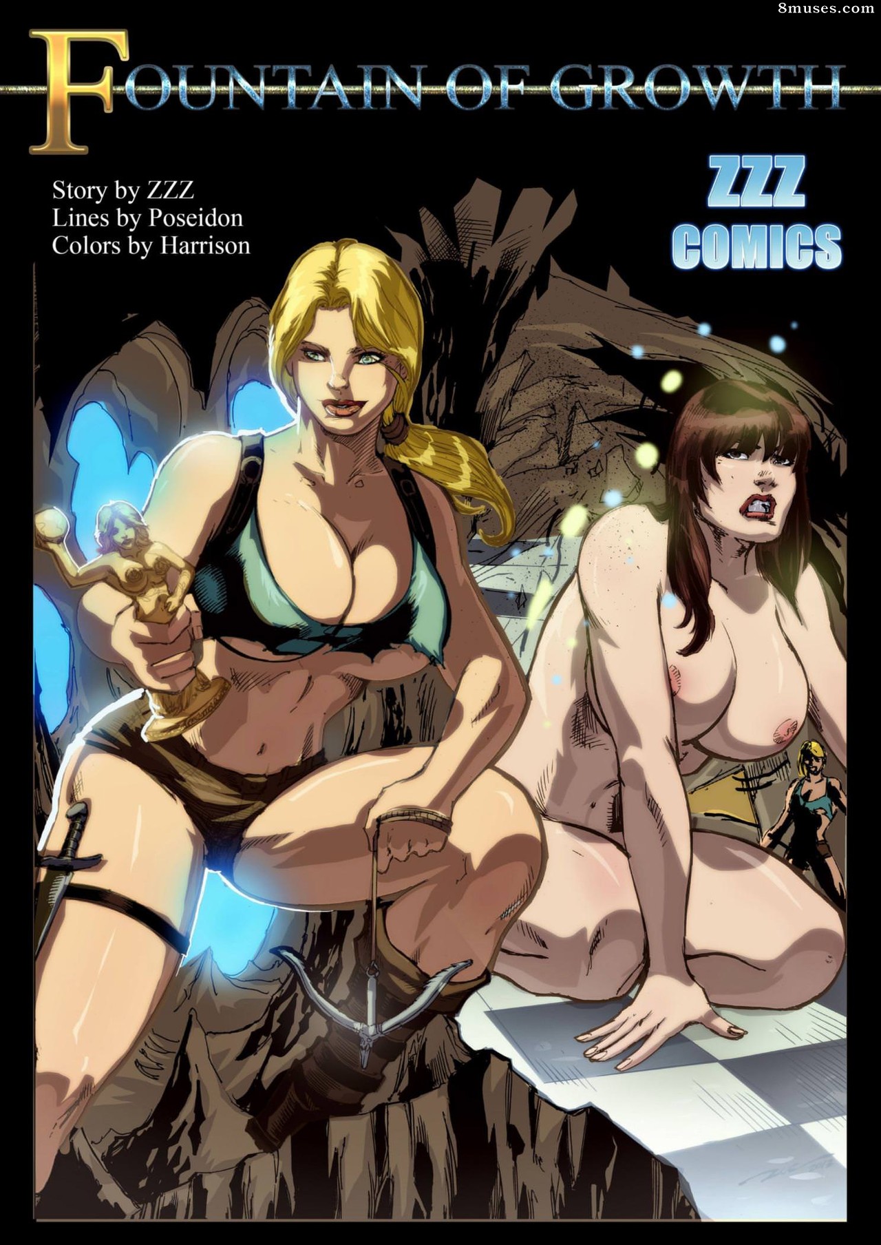 Page 1 | ZZZ-Comics/The-Fountain-Of-Growth/Issue-1 | 8muses - Sex Comics