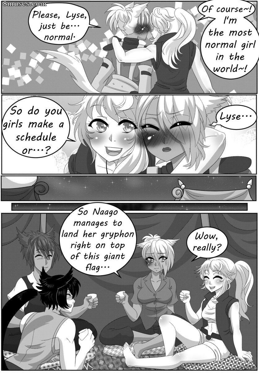 Pornicious Comics - Lyse e a Tia - Página 6