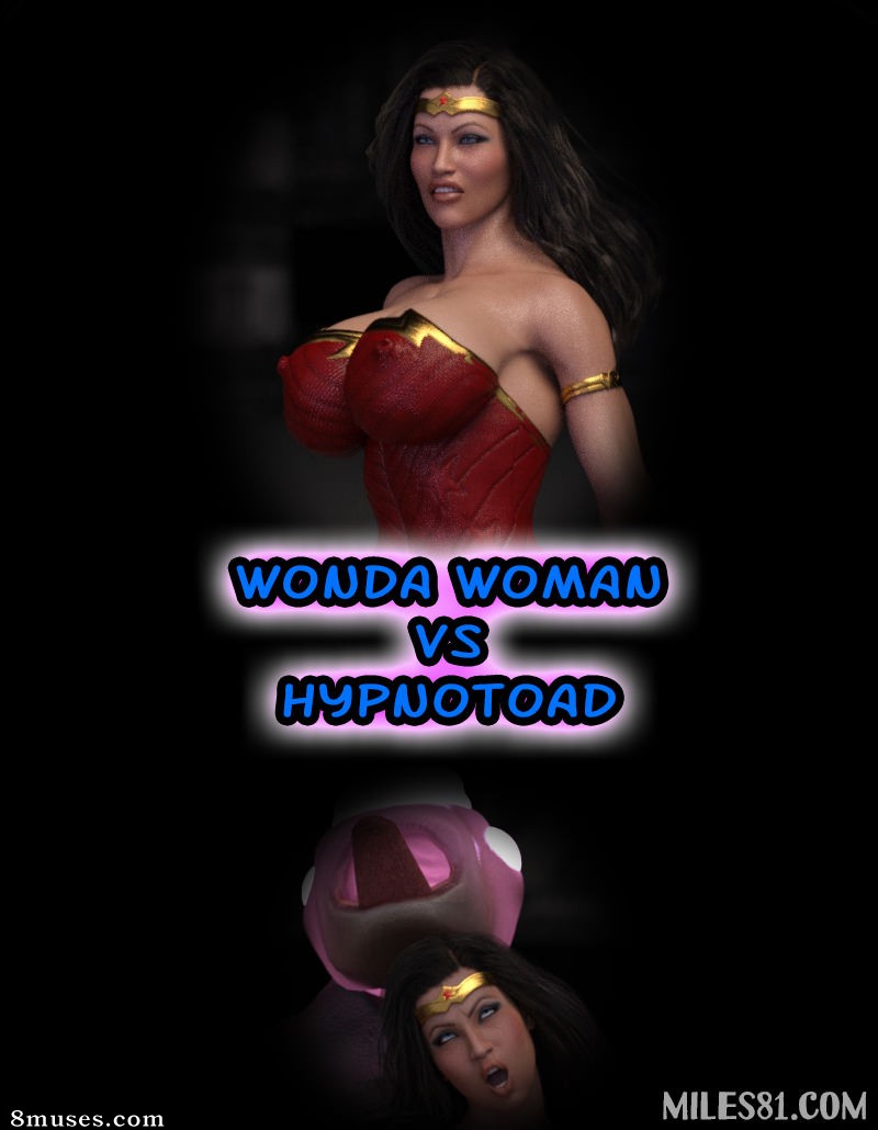 Captured-Heroines Comics - Wonda Woman vs Hipnotoad - Página 1