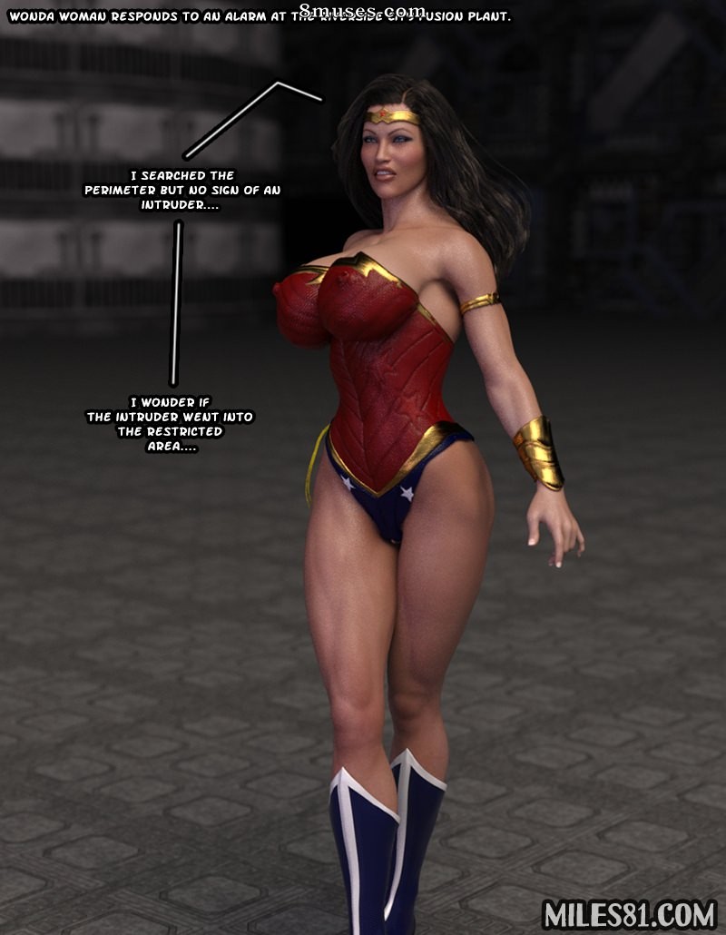 Captured-Heroines Comics - Wonda Woman vs Hipnotoad - Página 2
