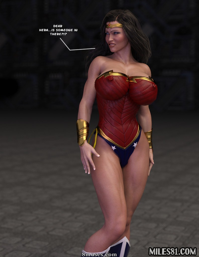 Captured-Heroines Comics - Wonda Woman vs Hipnotoad - Página 4