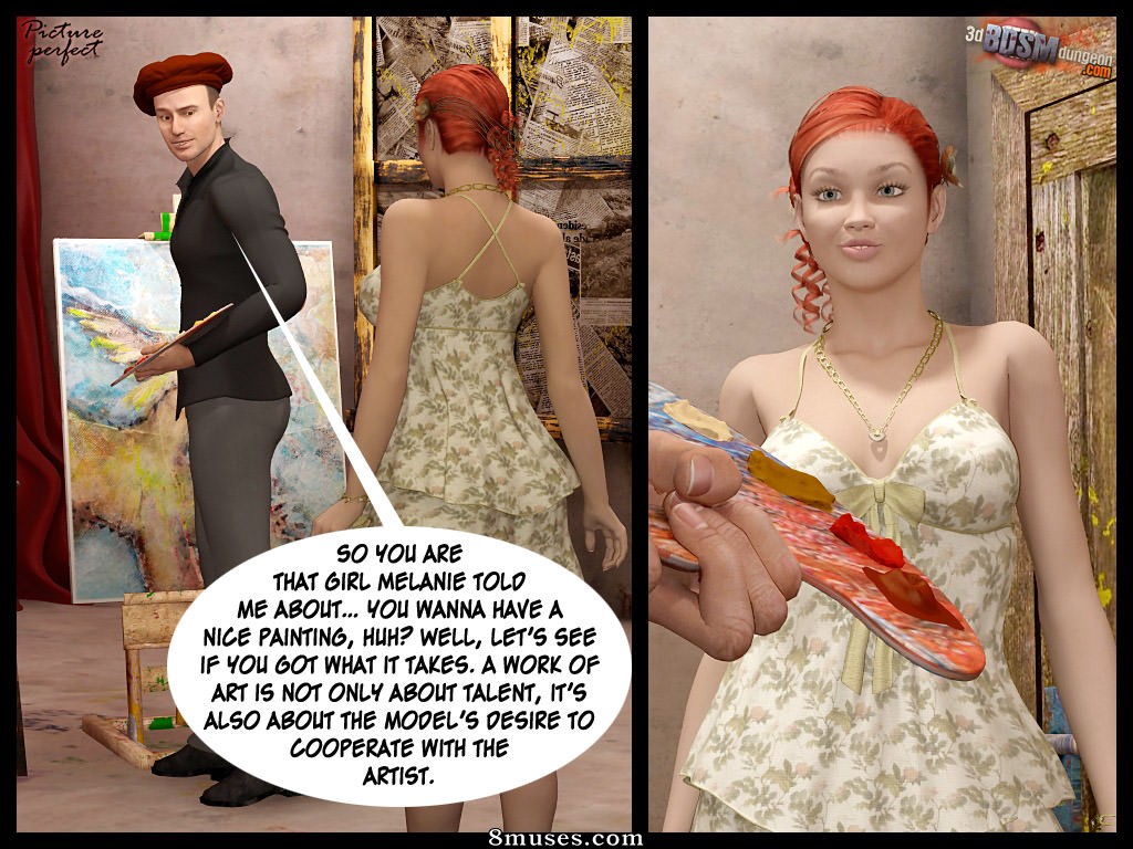3D BDSM Dungeon Comics - Perfeição em quadro - Página 3