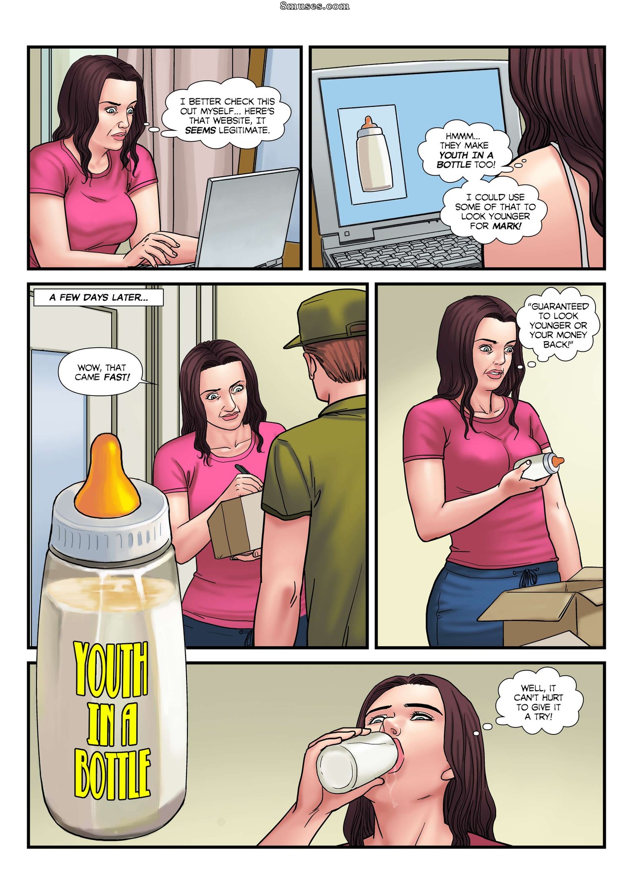 Le sexe dans une bouteille - Numéro 1 - Page 14