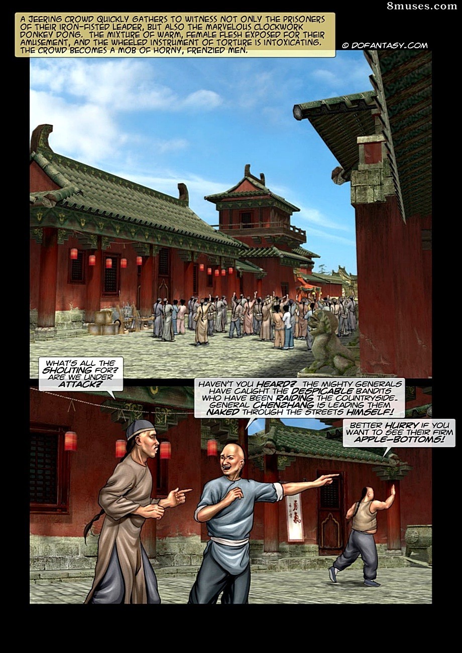 Fansadox Comics - Fansadox 261 - Feather - Escravas sexuais de senhores da guerra chineses 3 - Punição pública - Página 43