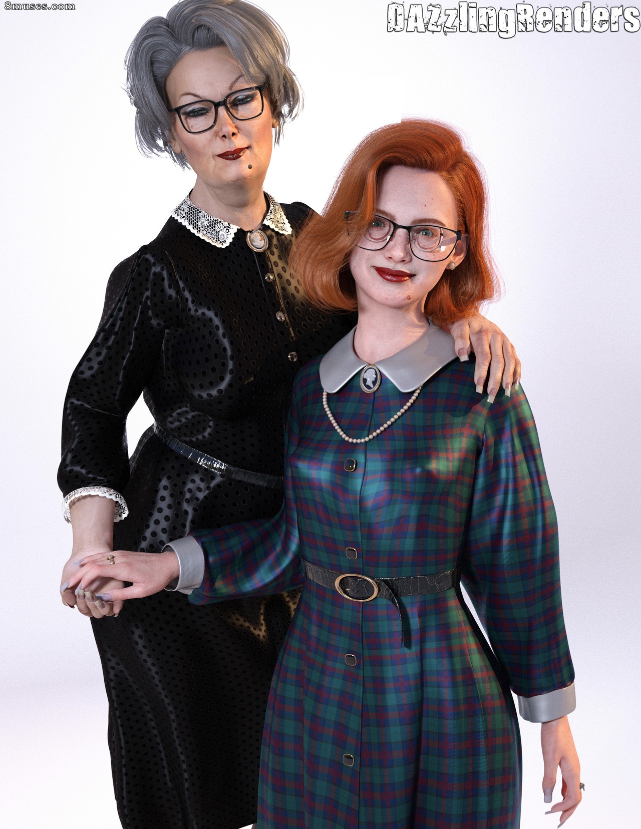 DAZzling Renders aka Cocksucker - Gladys (18) & Mistress Alberta (59) - Page 6