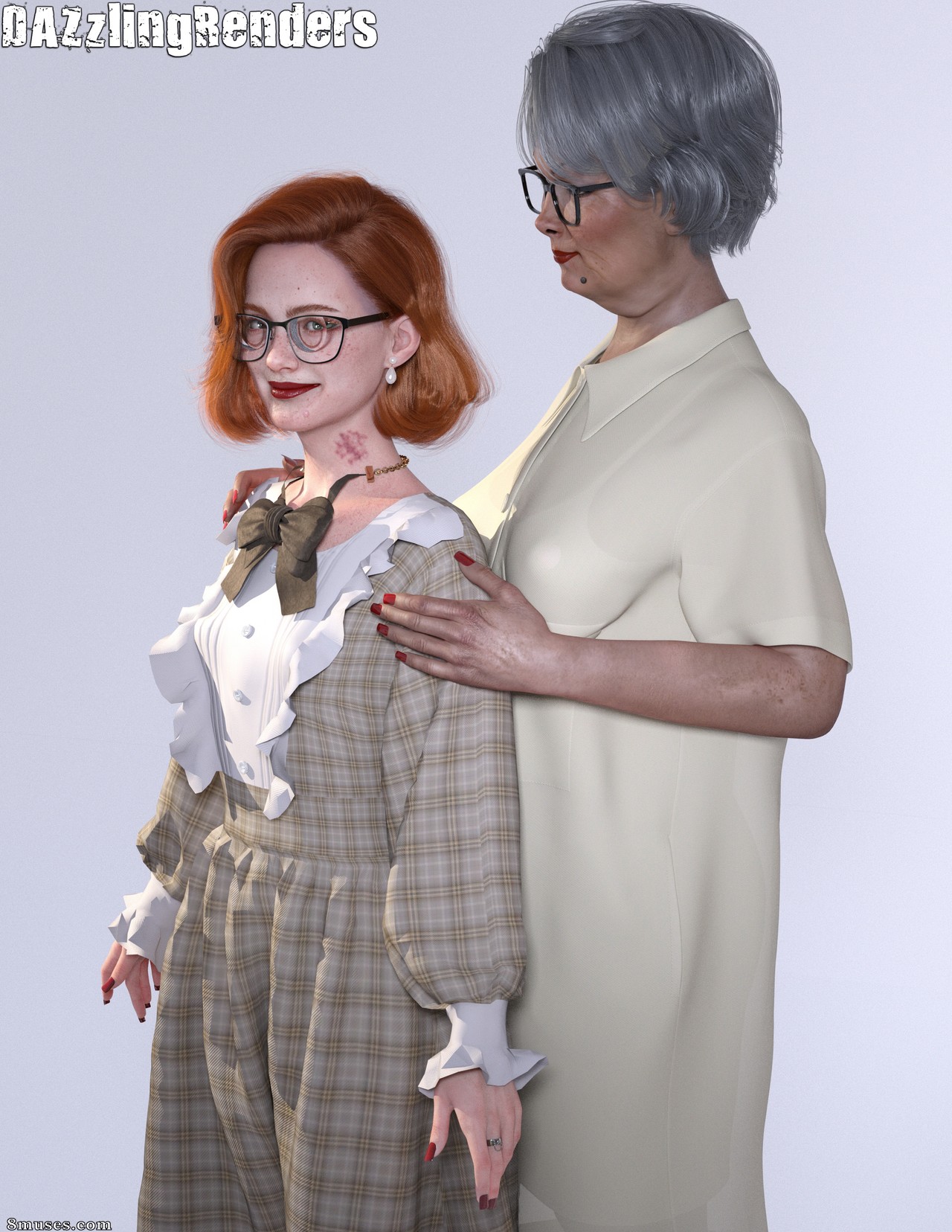 DAZzling Renders aka Cocksucker - Gladys (18) & Mistress Alberta (59) - Page 7