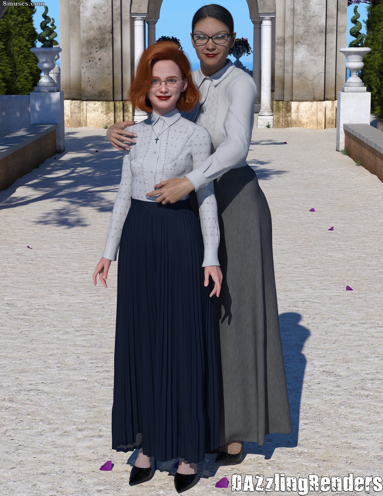DAZzling Renders aka Cocksucker - Gladys (18) & Mistress Alberta (59) - Page 13