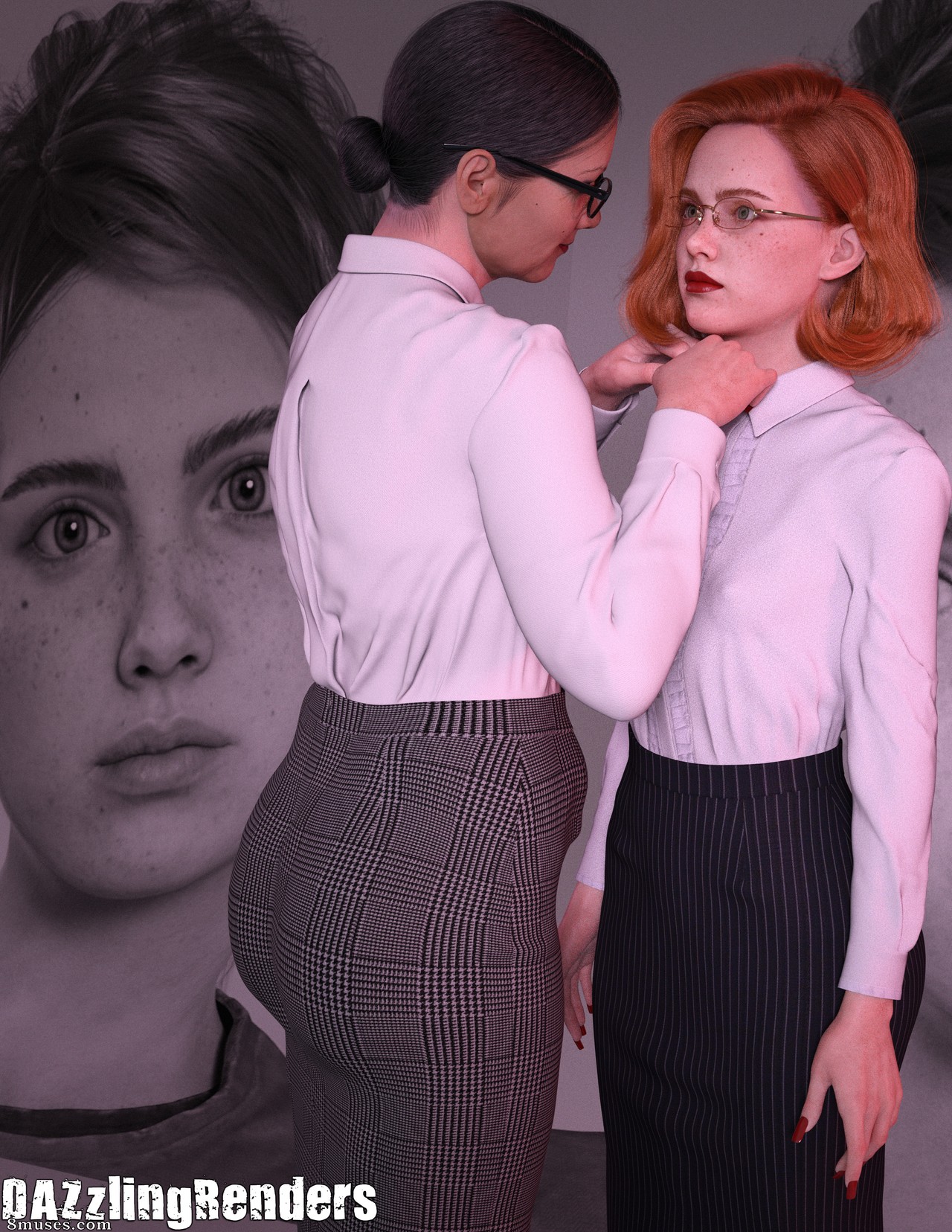 DAZzling Renders aka Cocksucker - Gladys (18) & Mistress Alberta (59) - Page 18
