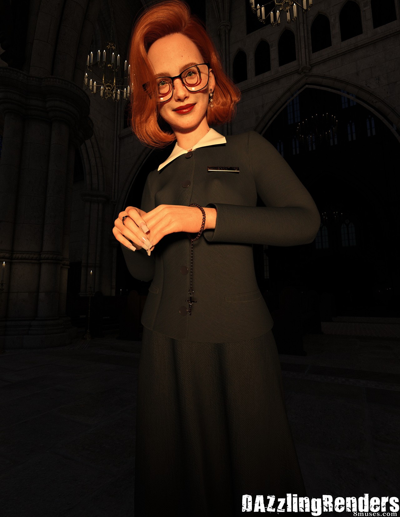 DAZzling Renders aka Cocksucker - Gladys (18) & Mistress Alberta (59) - Page 50