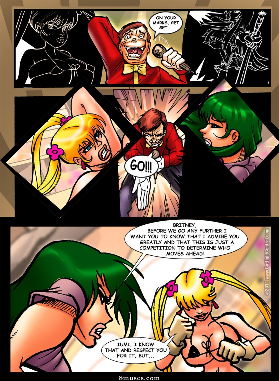 Page 32 | Central-Comics/Catfight-Central/Total-War | 8muses - Sex Comics