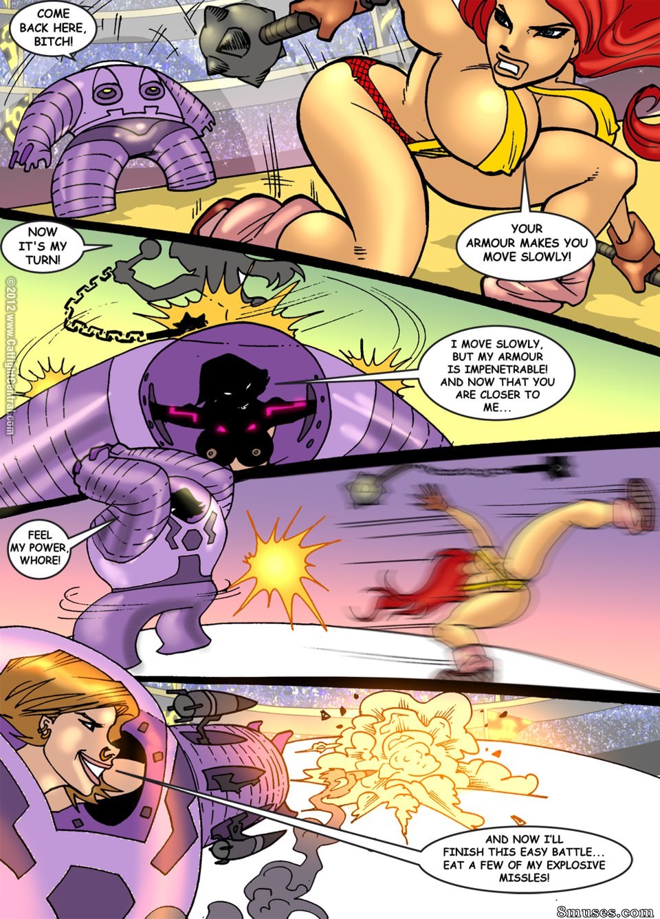 Catfight Central - Total War - Page 88