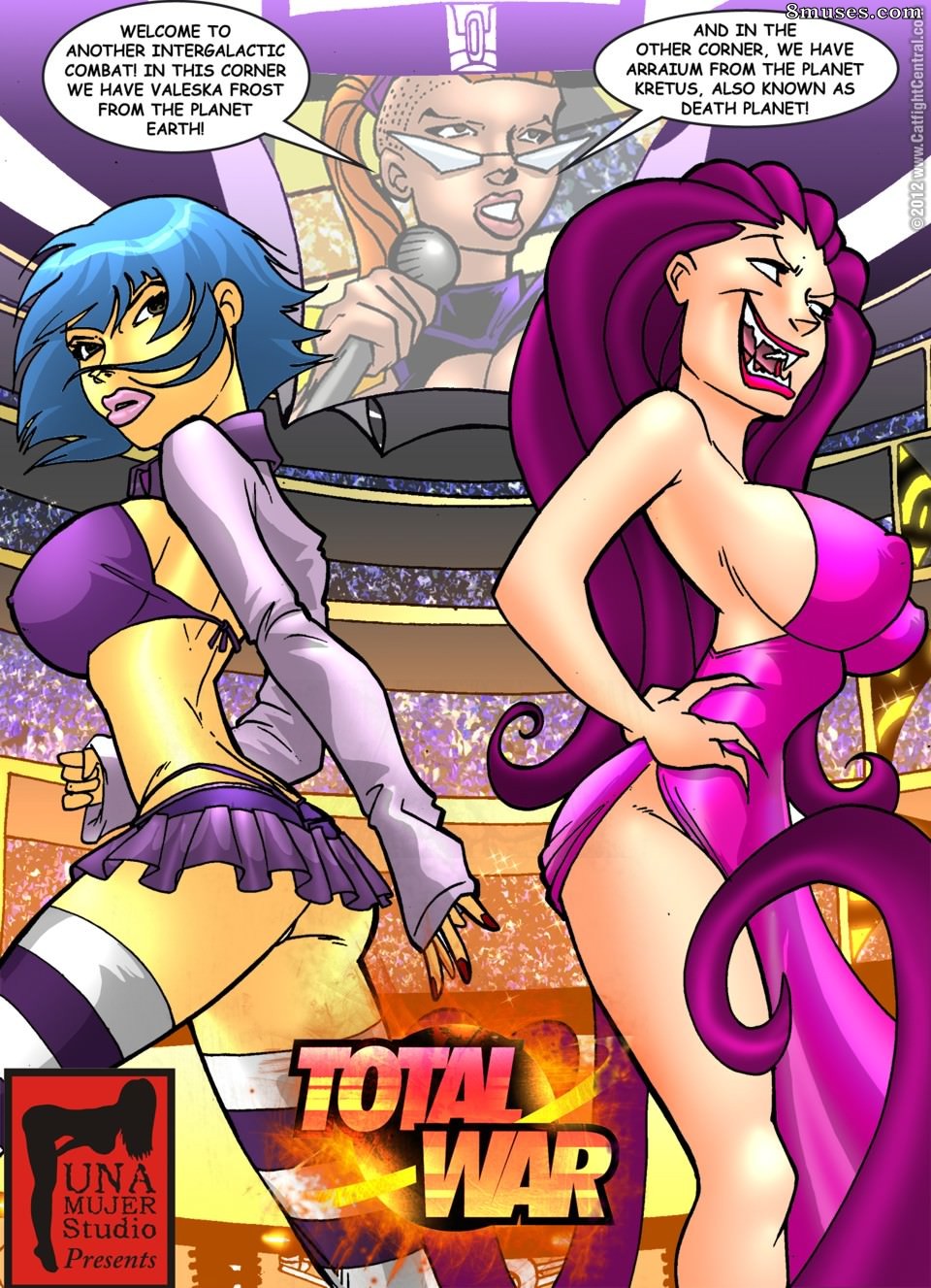 Page 91 | Central-Comics/Catfight-Central/Total-War | 8muses - Sex Comics