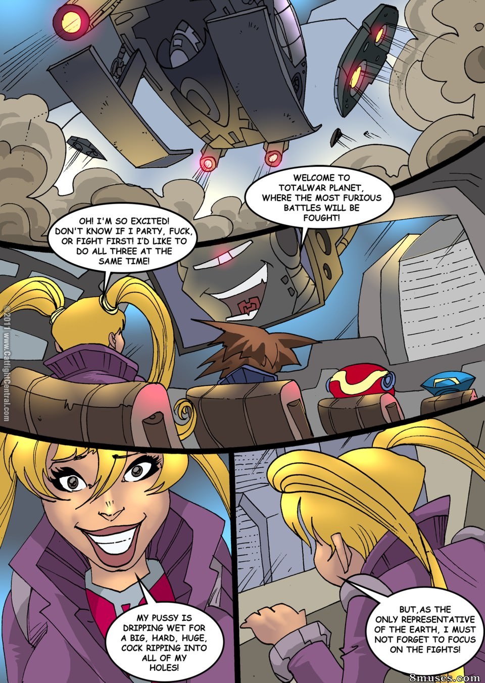 Catfight Central - Total War - Page 73