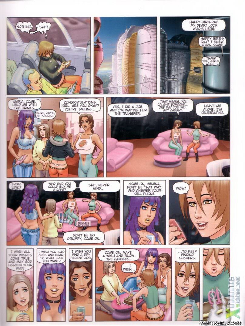 Eurotica Comics - 4 Namoradas vol.1 - Página 9