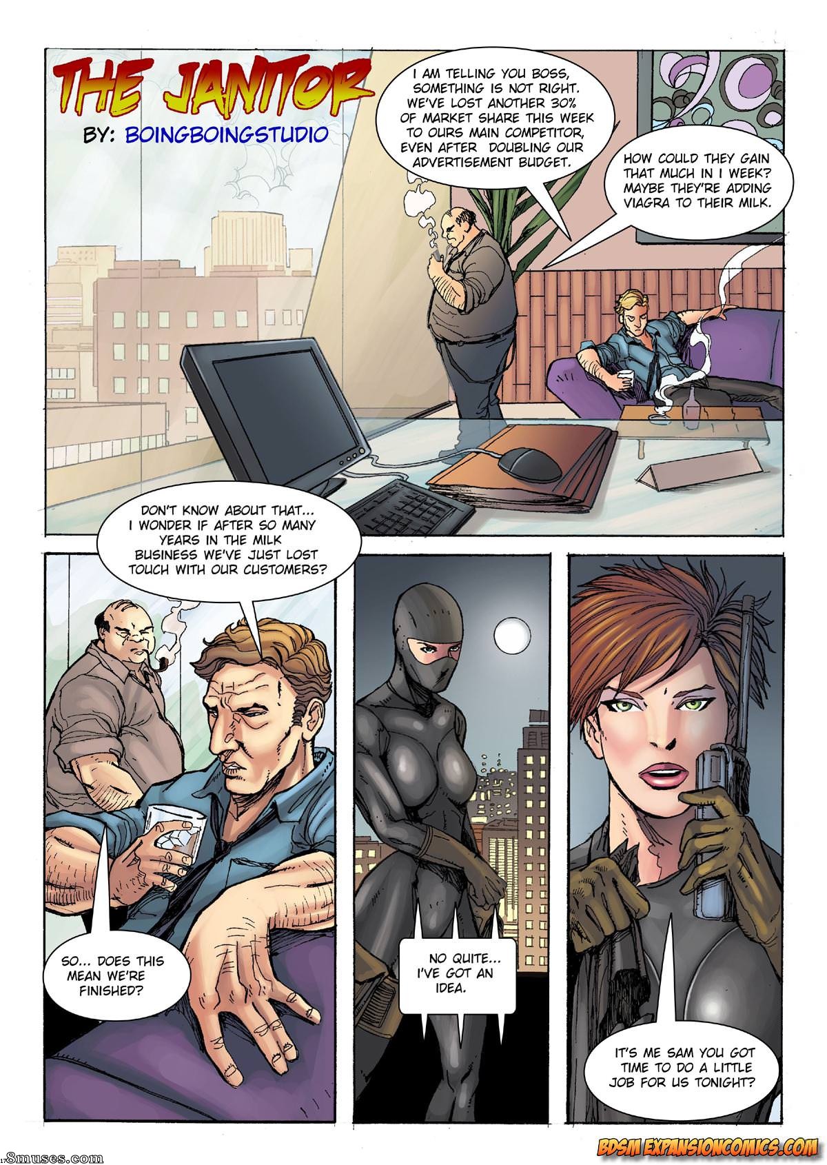 Expansion Comics - El conserje - Página 1