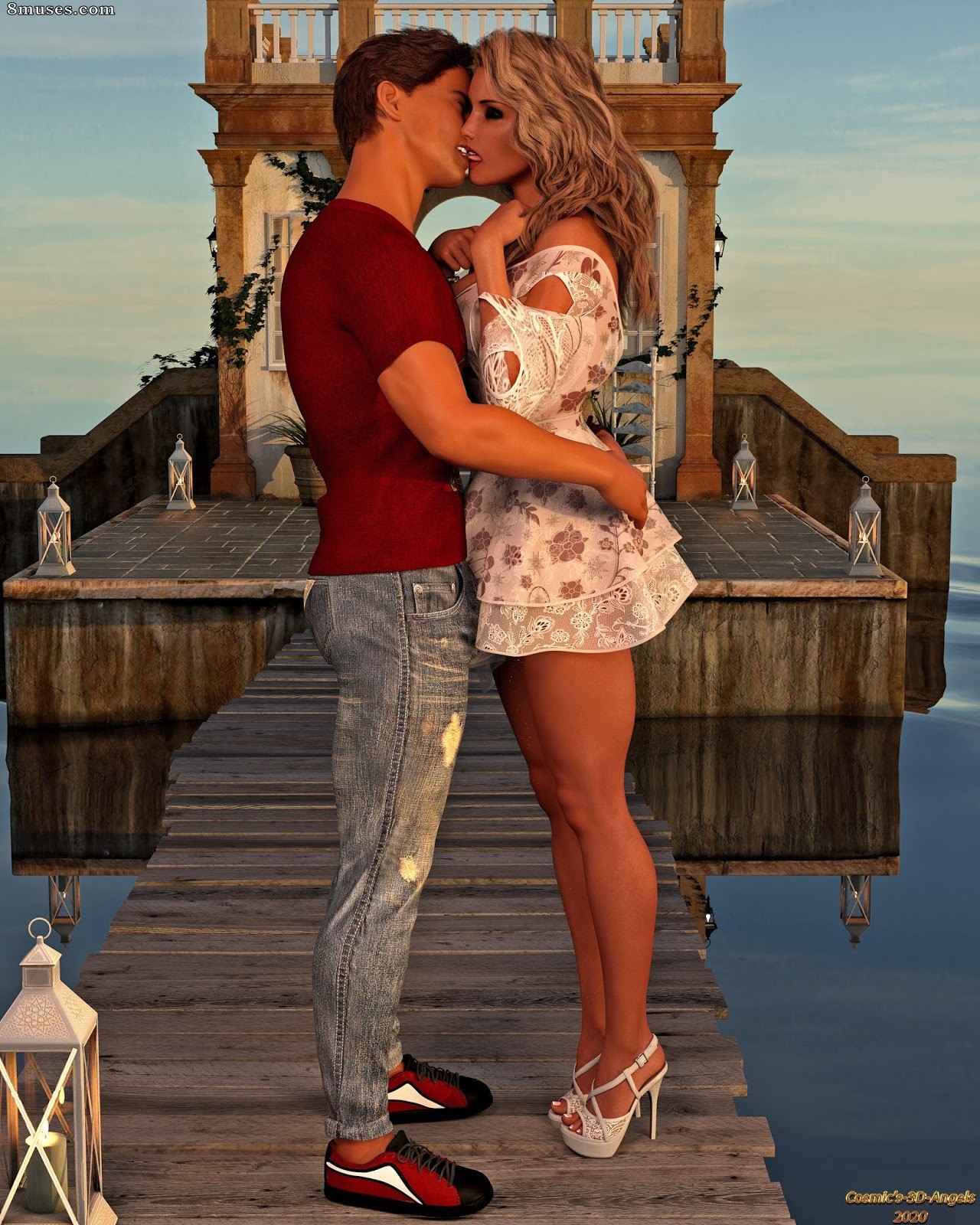 Cosmic 3D Angels - Happy Birthday, Aiven - Page 2