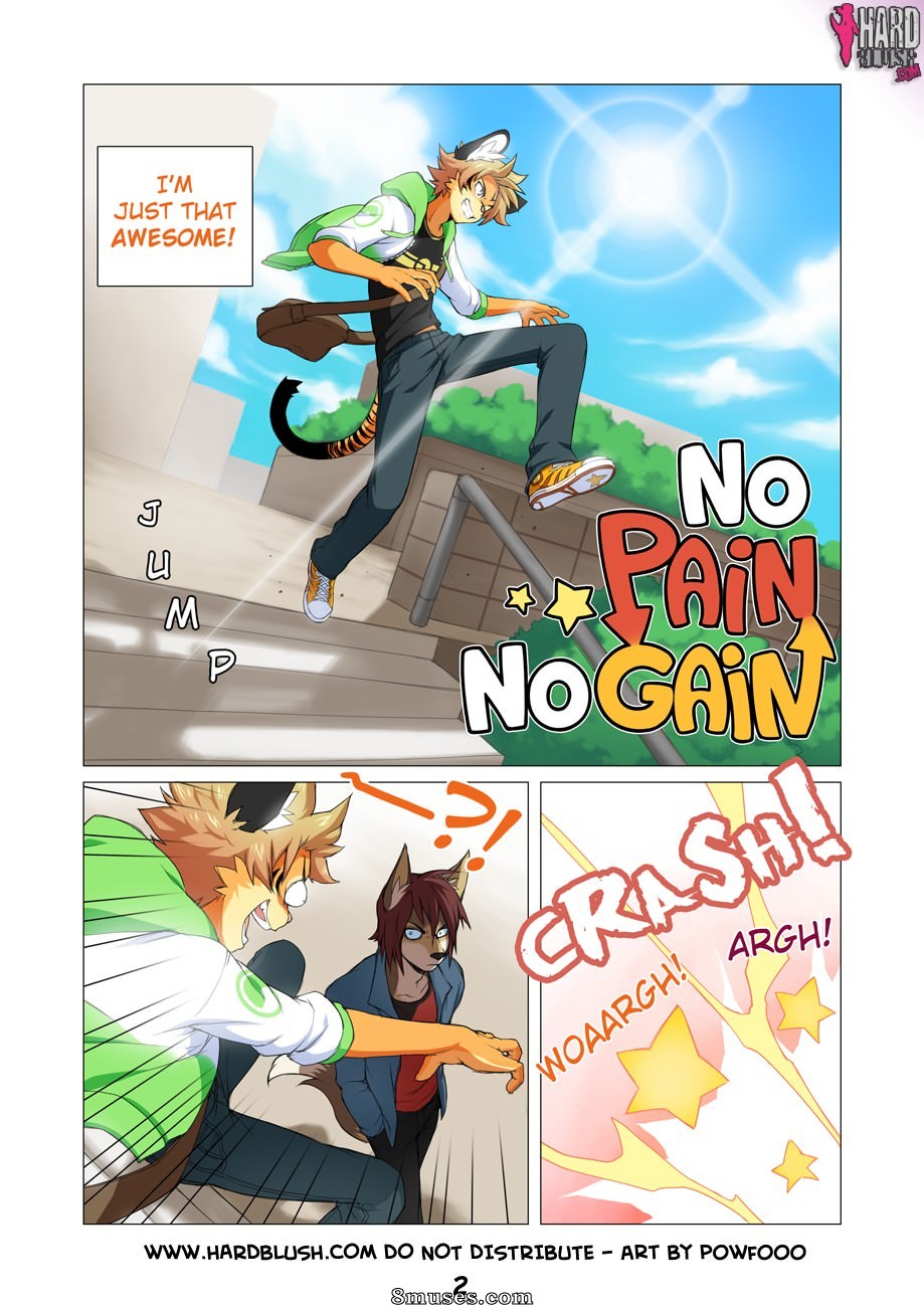 Hardblush Comics - No Pain No Gain - Page 2