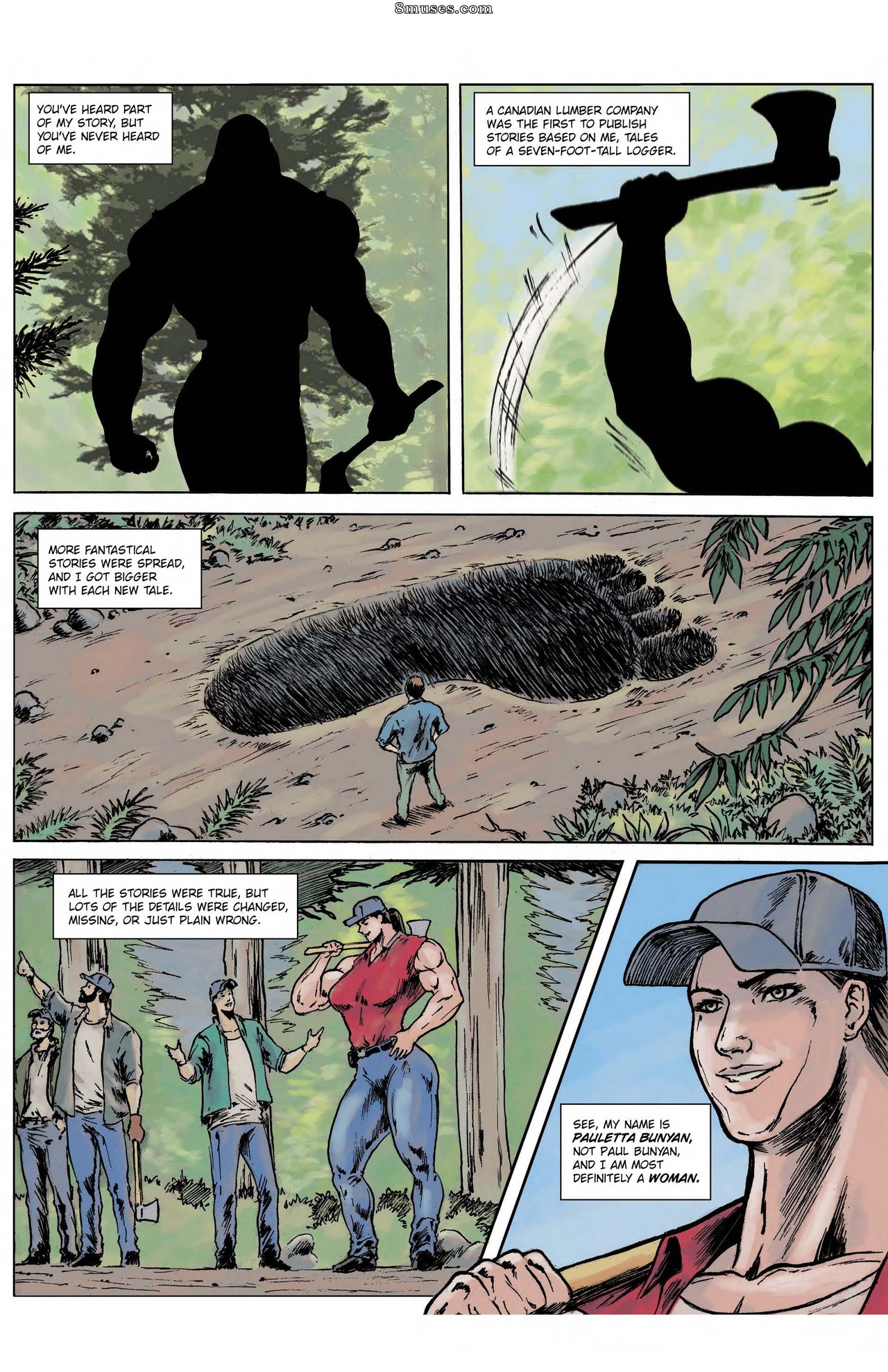 Pauletta Bunyan - Issue 1 - Page 3