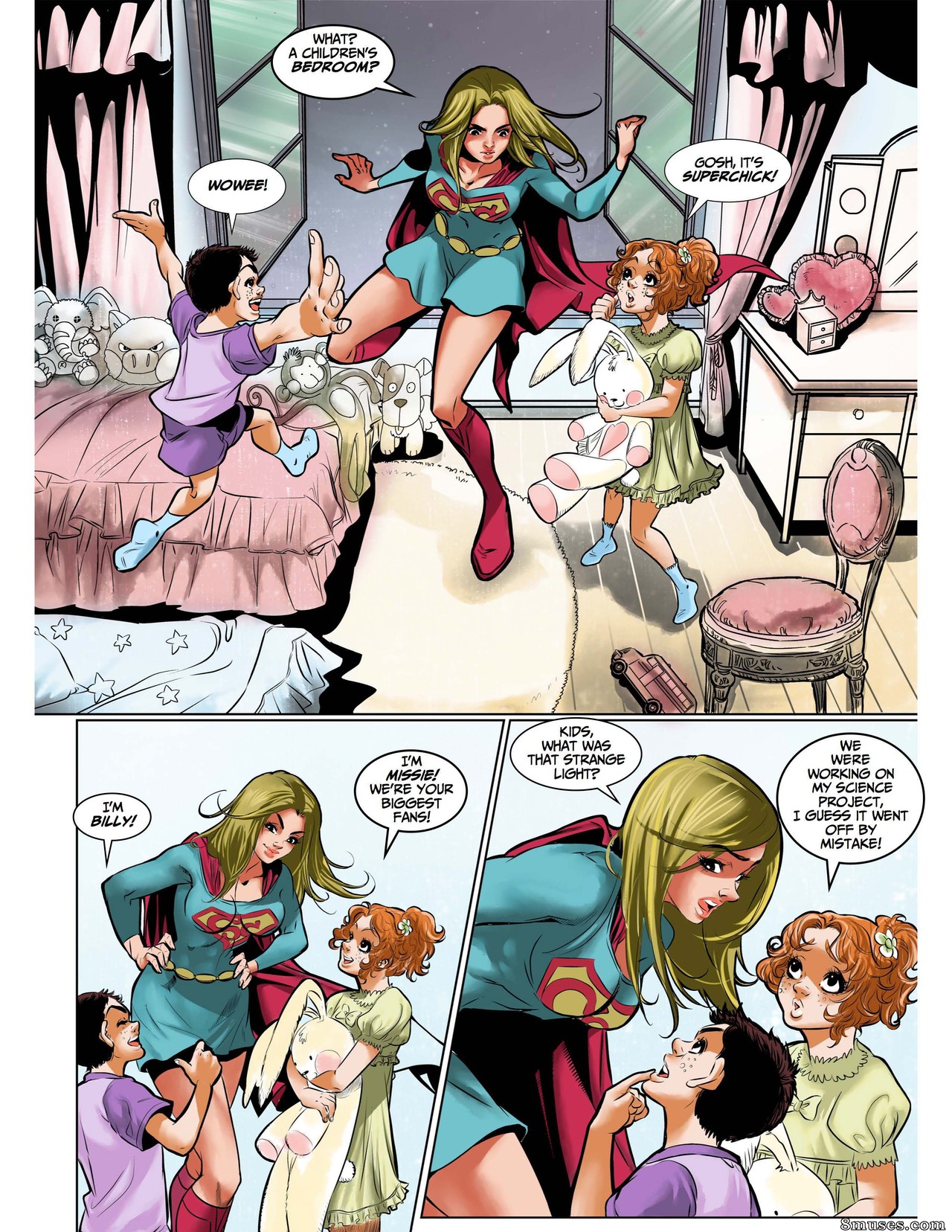 DreamTales Comics - Fans más grandes de las súper chicas - Página 3