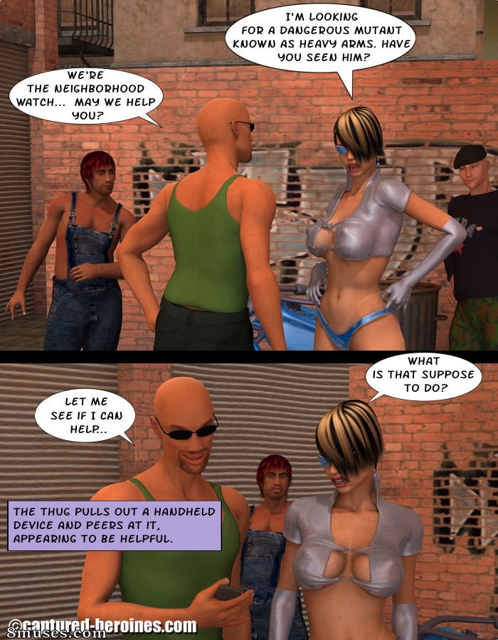 Captured-Heroines Comics - Fuga de la cárcel - Página 65