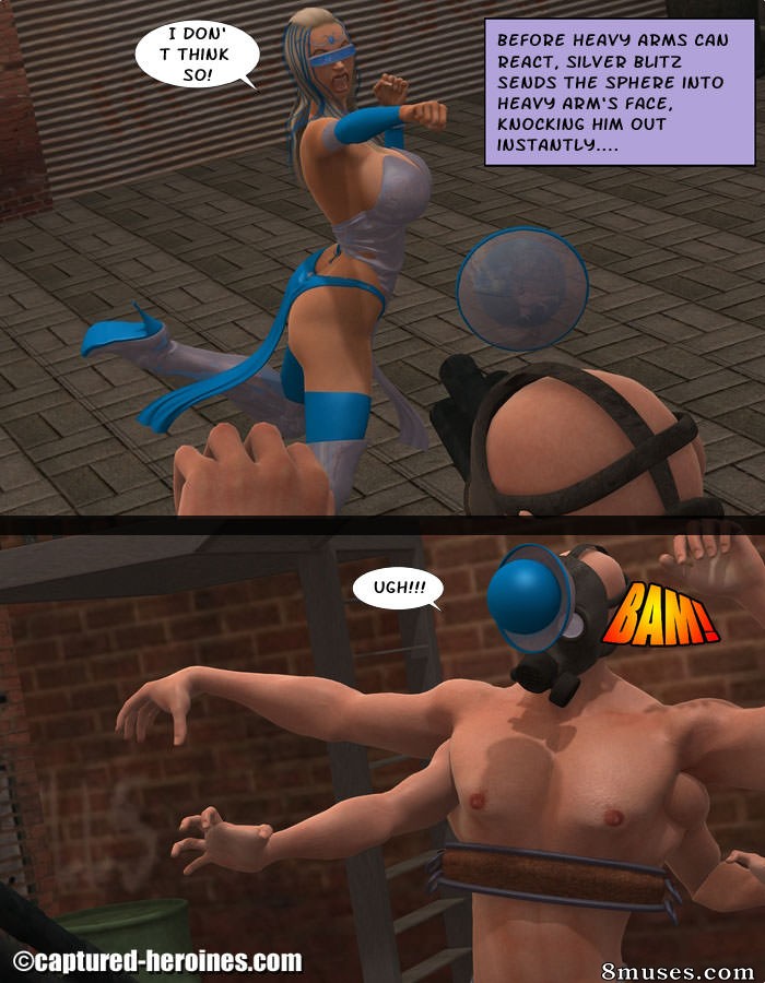Captured-Heroines Comics - Fuga de la cárcel - Página 48