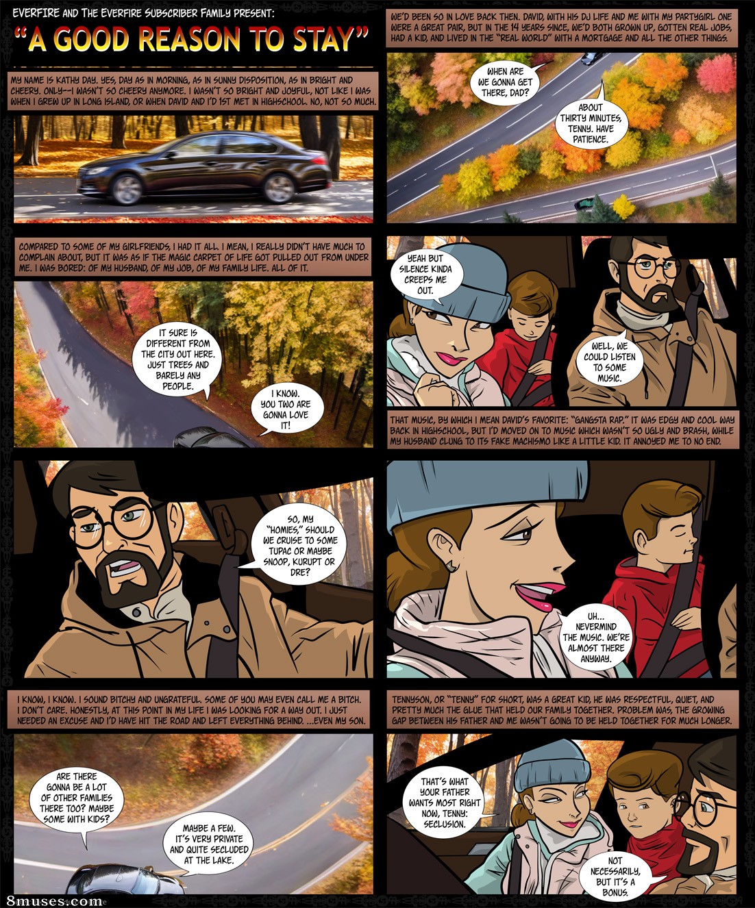 Everfire Comics - Um bom motivo para ficar - Página 1