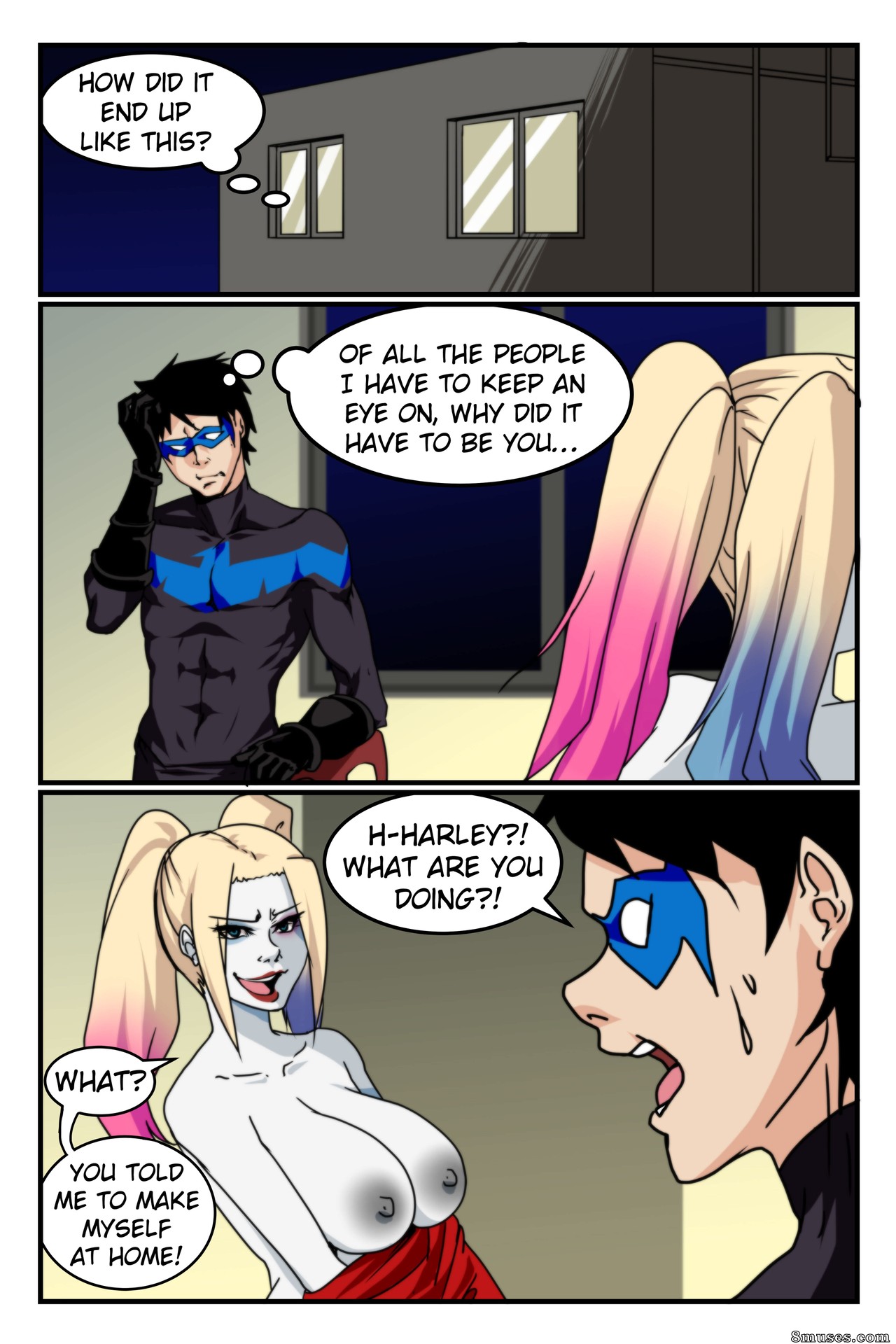 Aya Yanagisawa Comics - Dick e Harley Quinn - Página 3