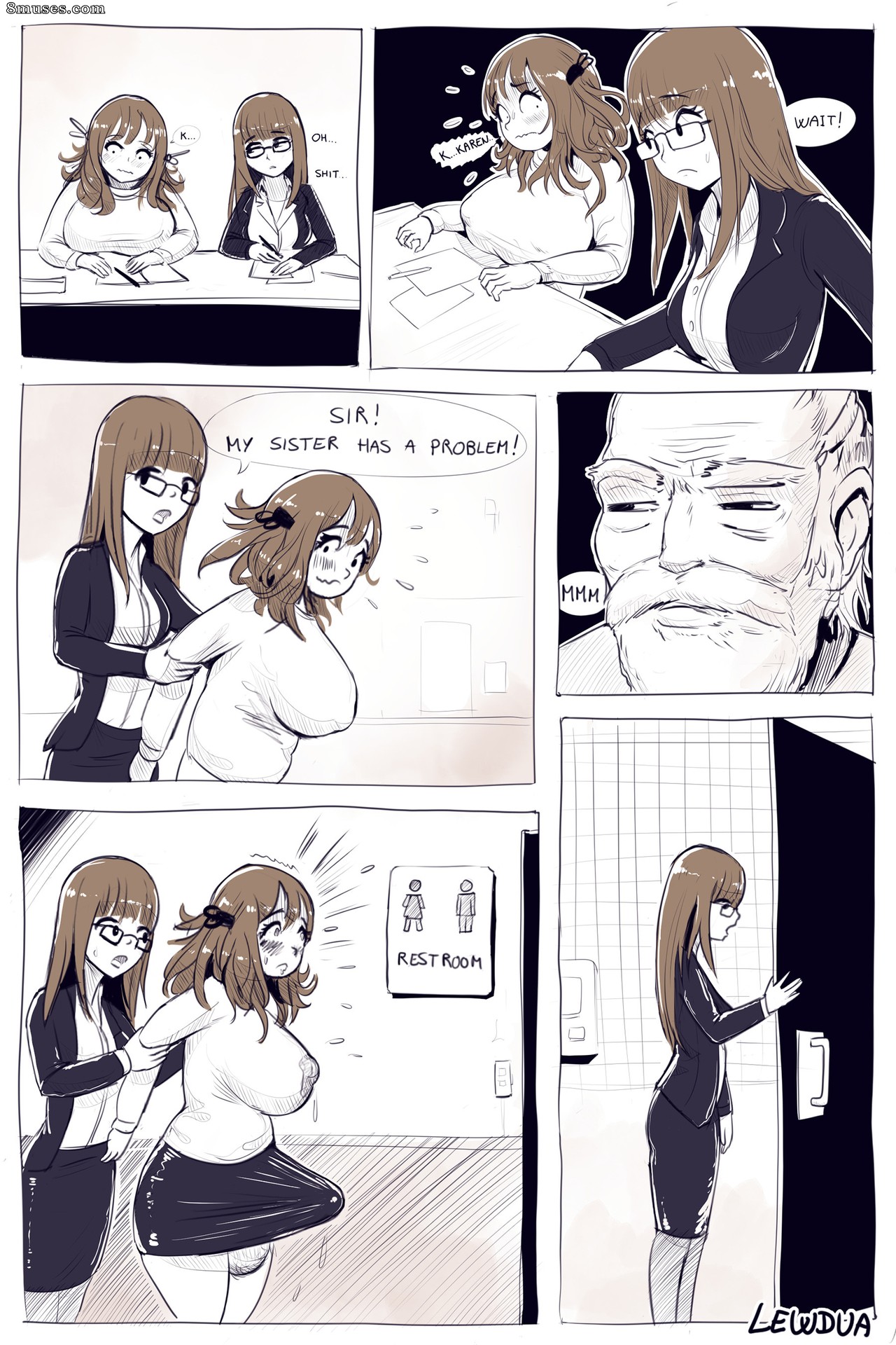 Lewdua - Family First - Natasha & Karen - Page 6
