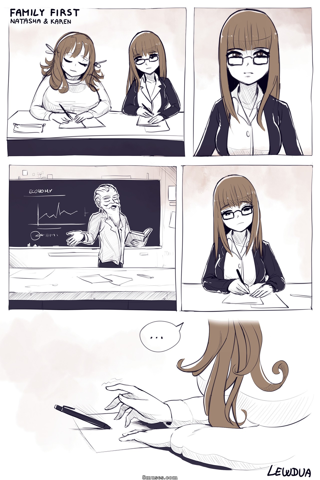 Lewdua - Family First - Natasha & Karen - Page 5