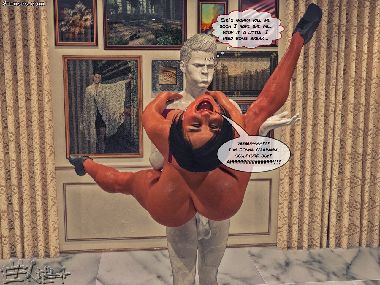 Enetwhili2 - Revenge at the museum - Page 13