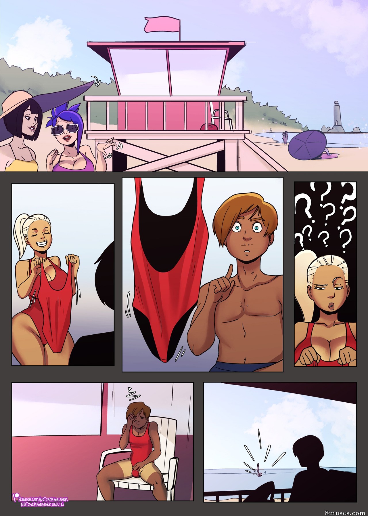 NotZackForWork Comics - Sauveteur 2023 - Page 1