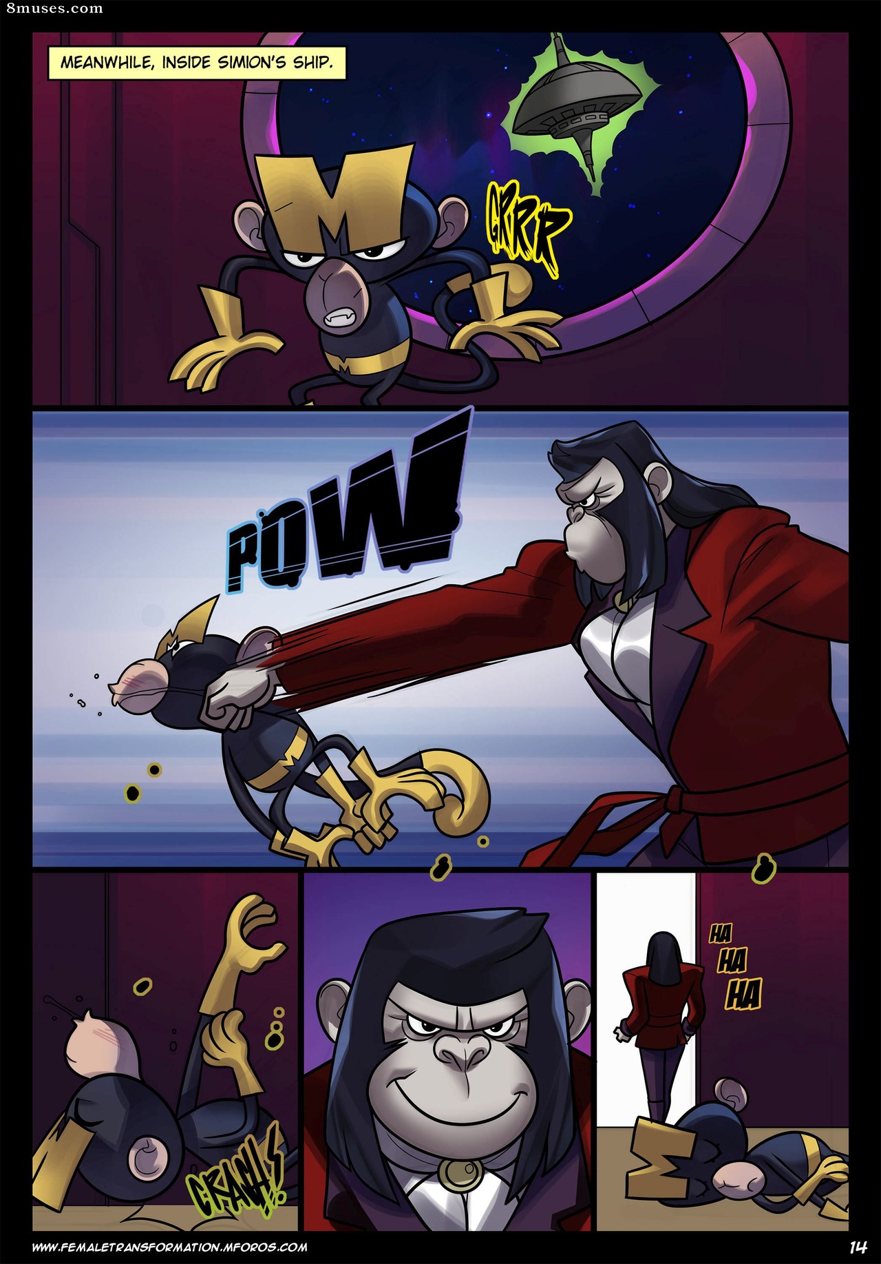 Locofuria Comics - Planet of simion - Page 17