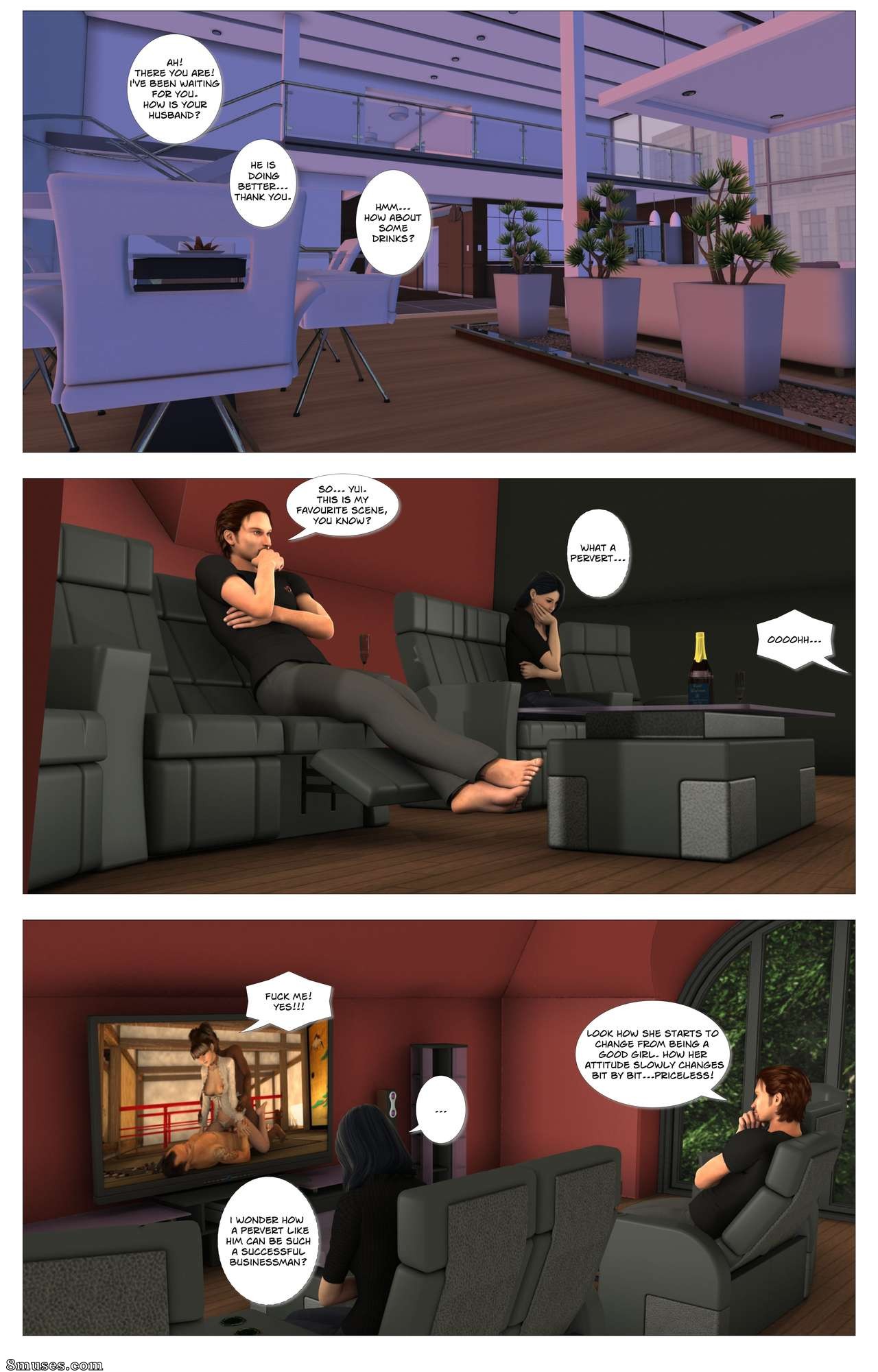 G9MP Comics - Violet fora de cor azul - Página 12