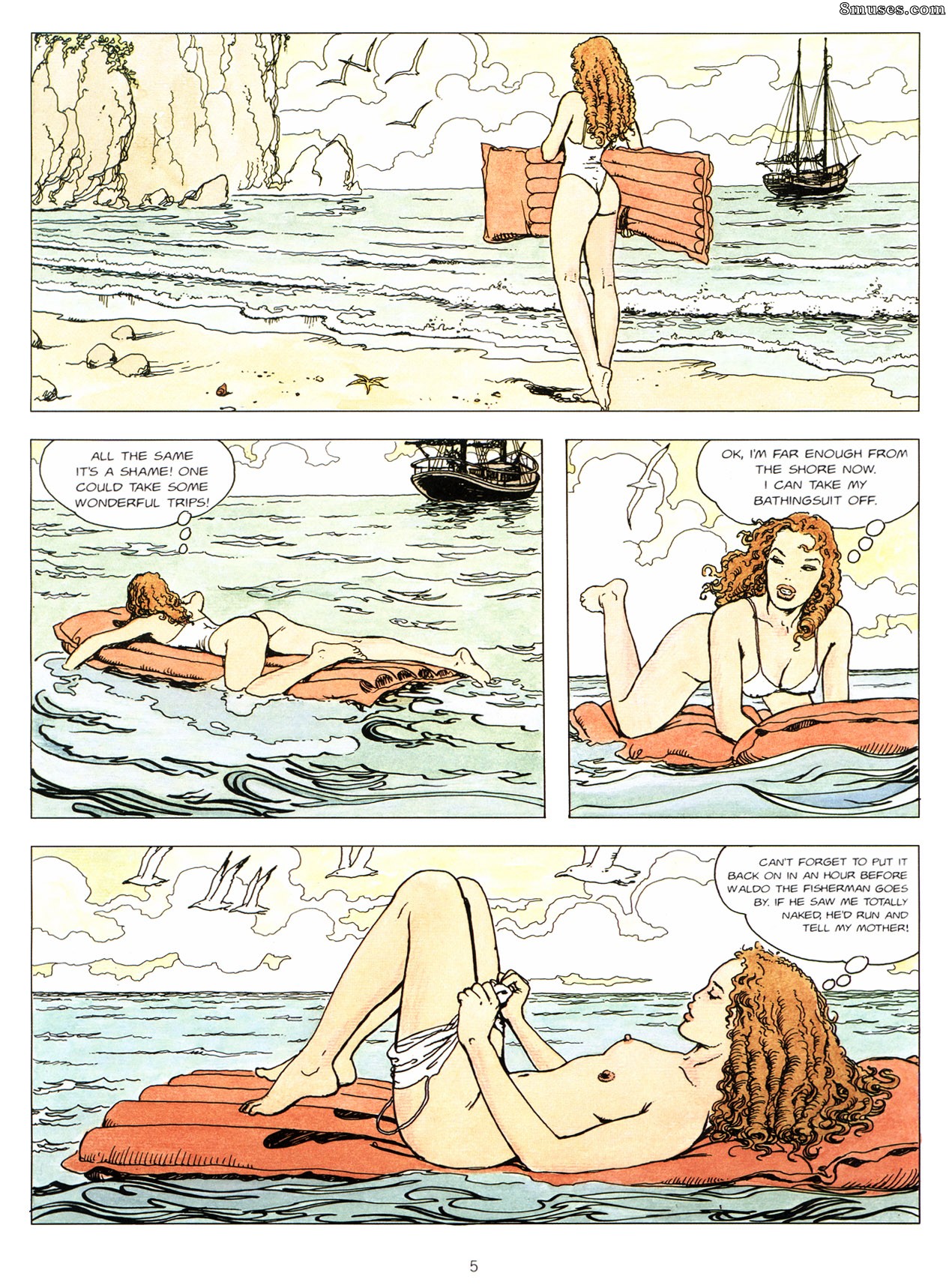 Milo Manara Comics - Gullivera - Página 5