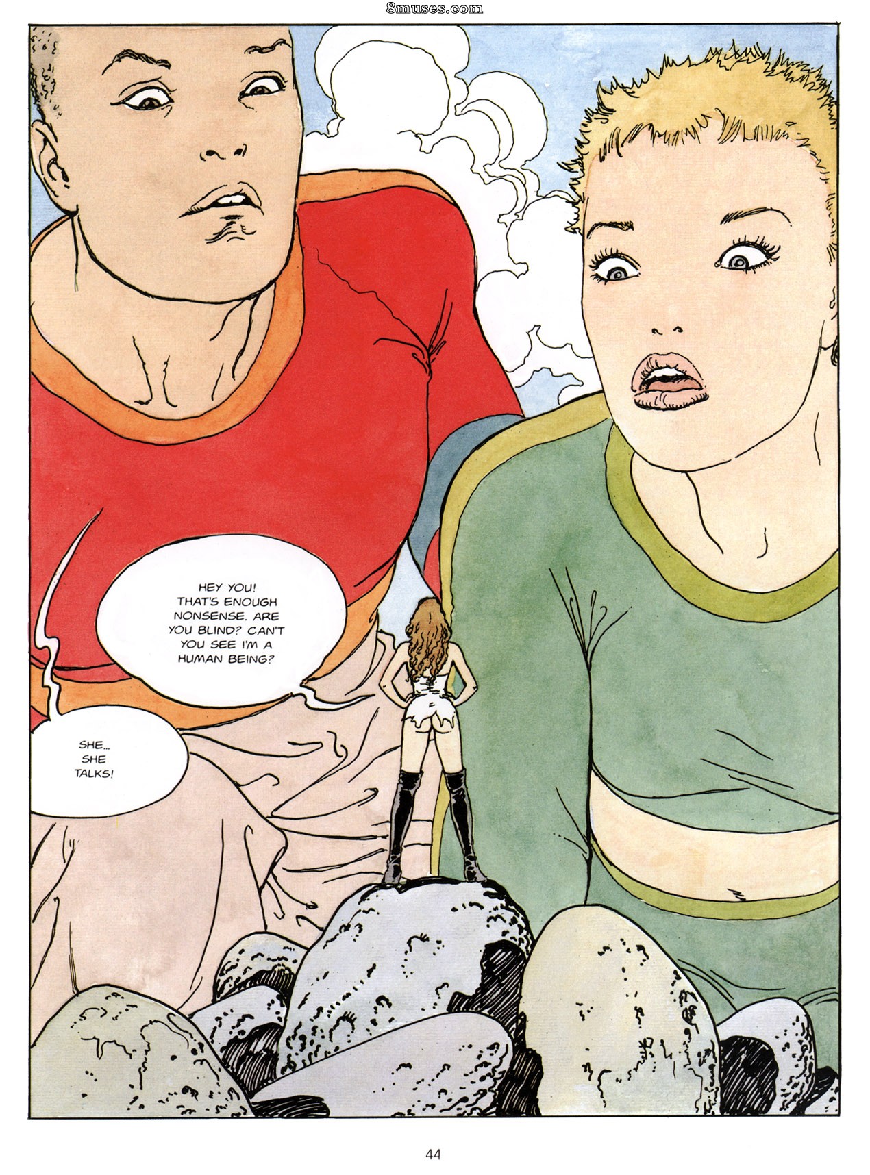 Milo Manara Comics - Gullivera - Page 44