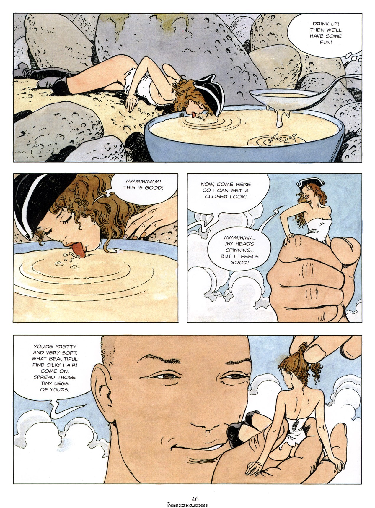 Milo Manara Comics - Gullivera - Página 46