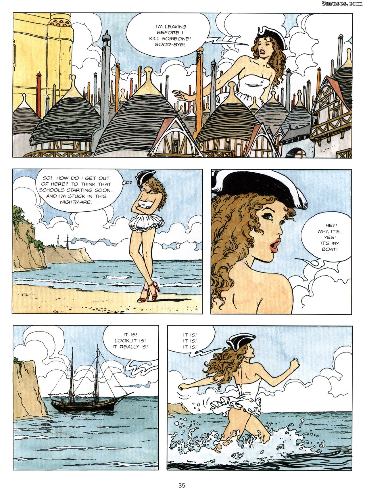 Milo Manara Comics - Gullivera - Página 35