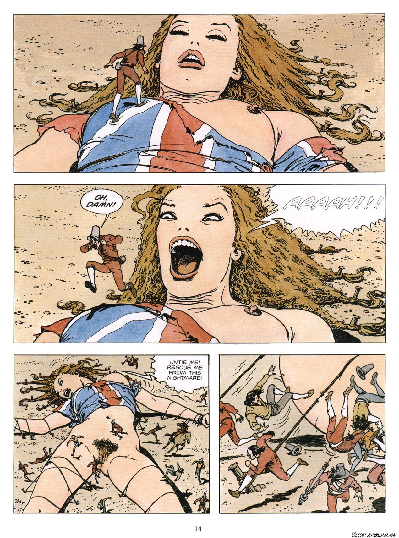 Milo Manara Comics - Gullivera - Página 14