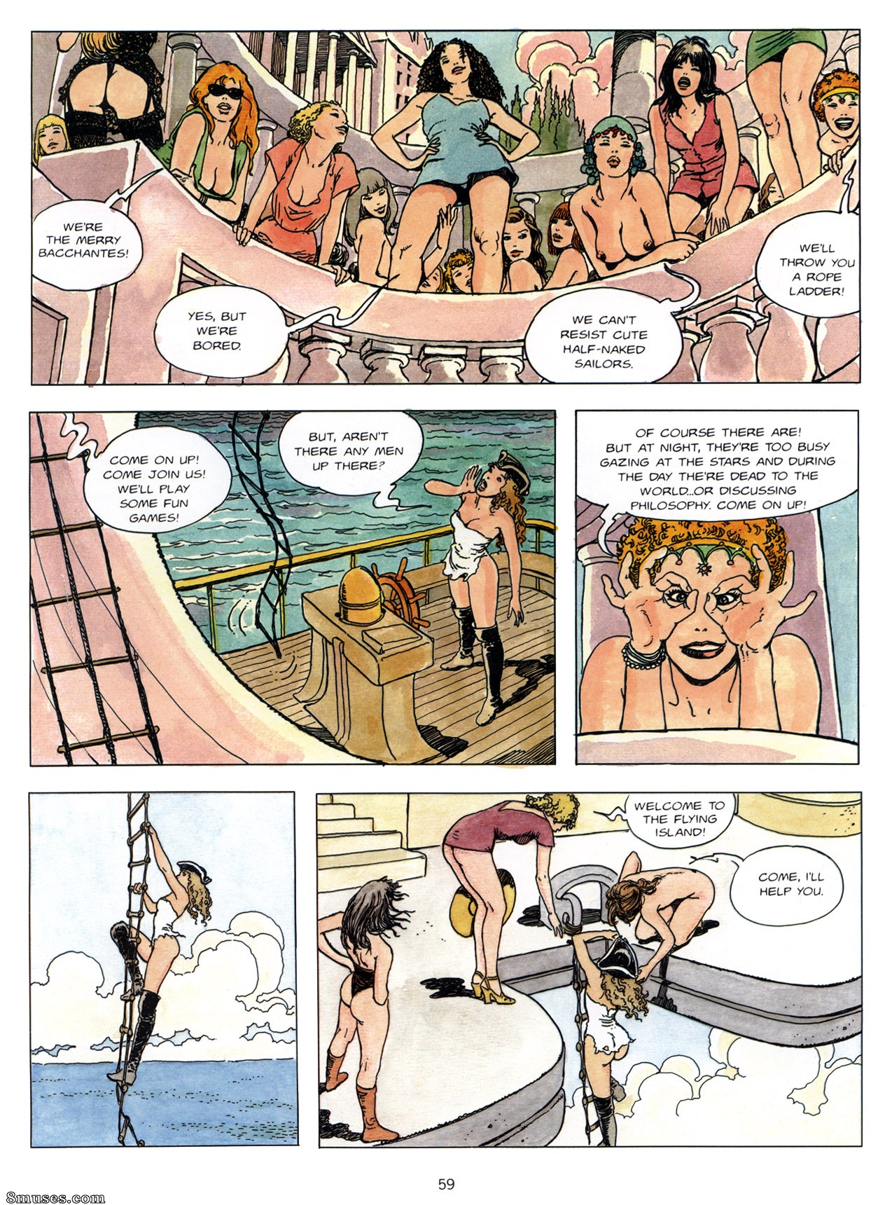 Milo Manara Comics - Gullivera - Página 59