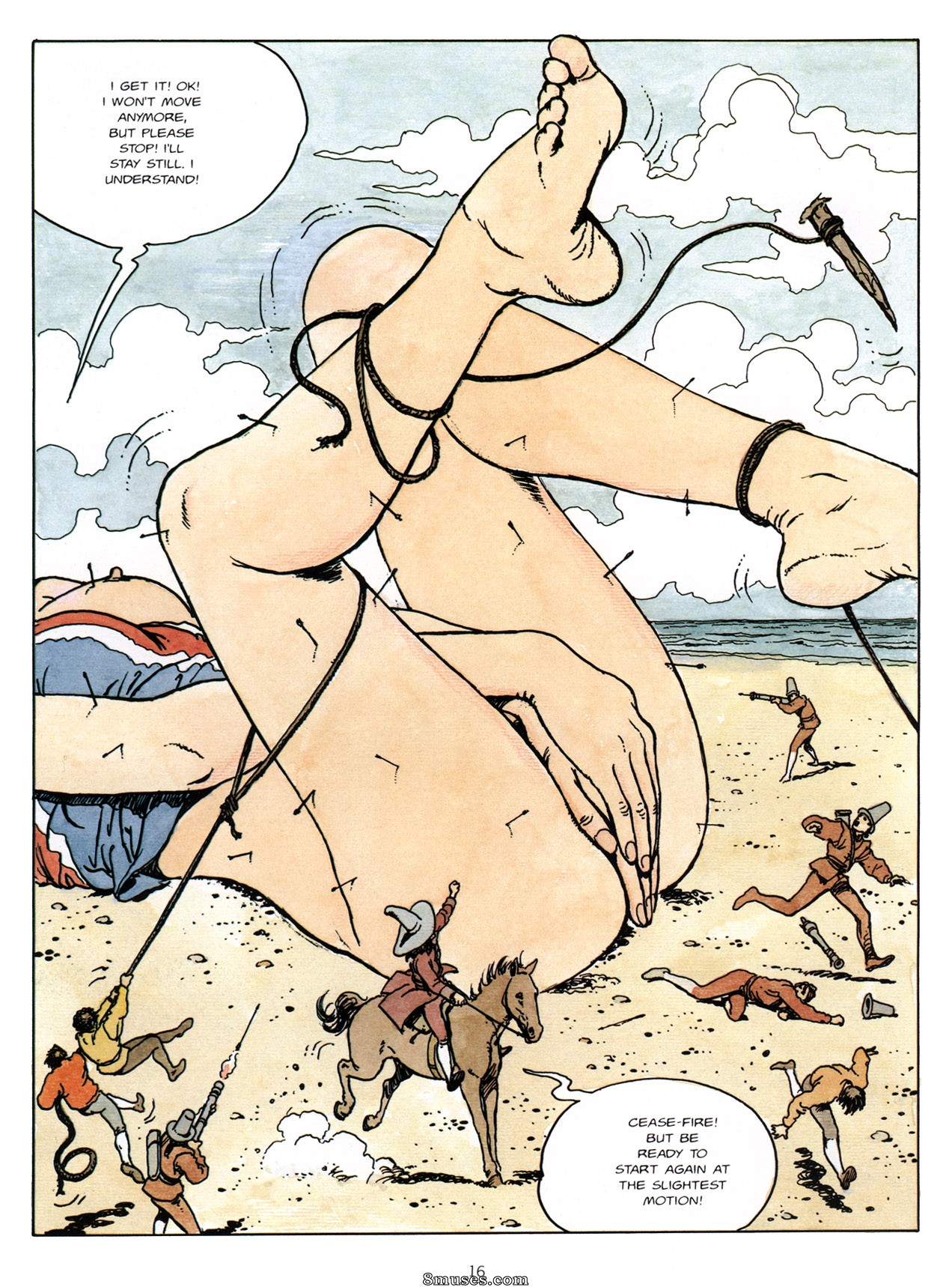 Milo Manara Comics - Gullivera - Página 16