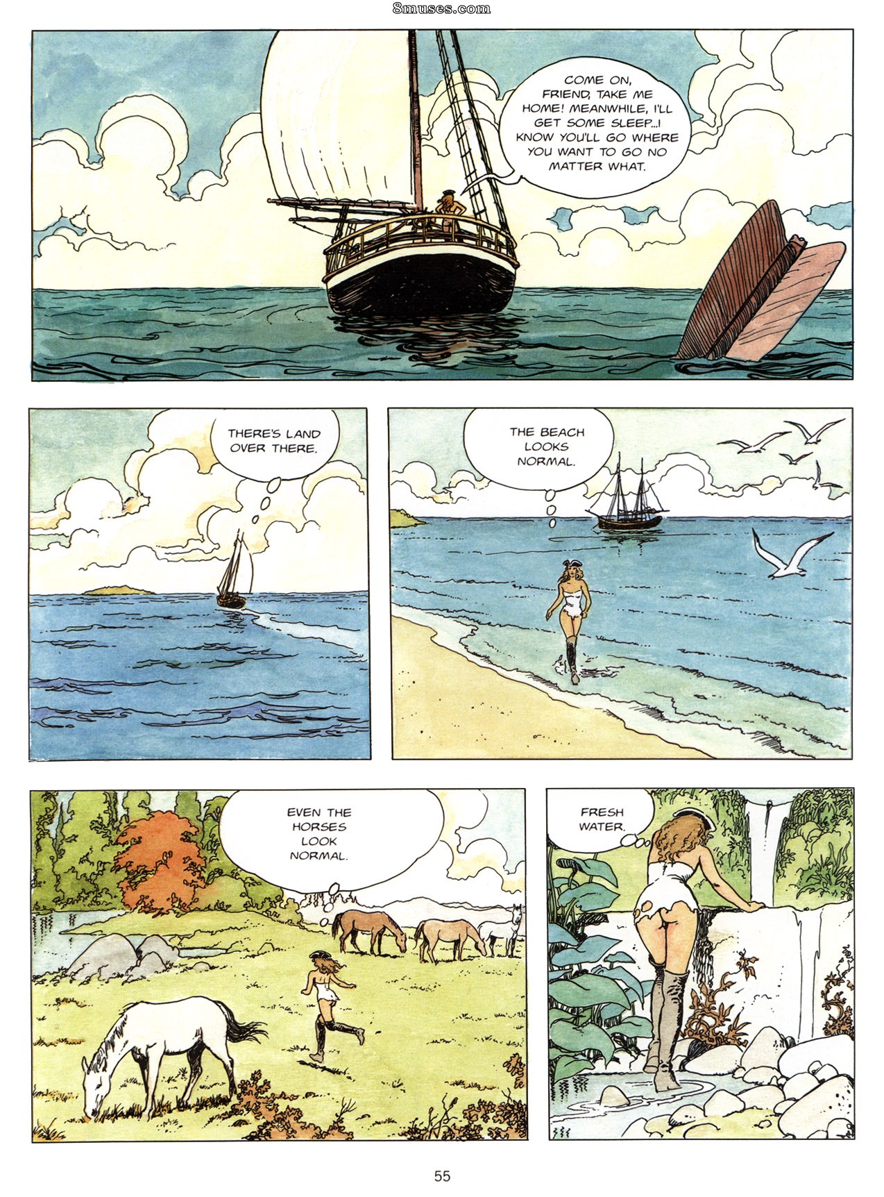 Milo Manara Comics - Gullivera - Página 55