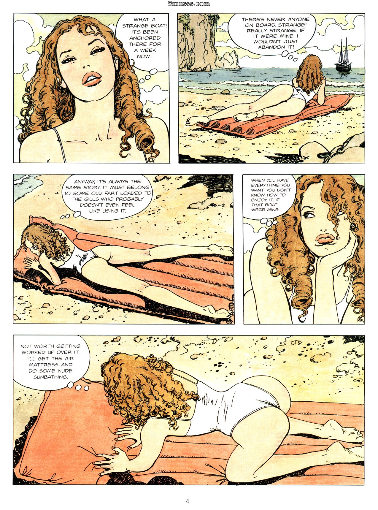Milo Manara Comics - Gullivera - Page 4