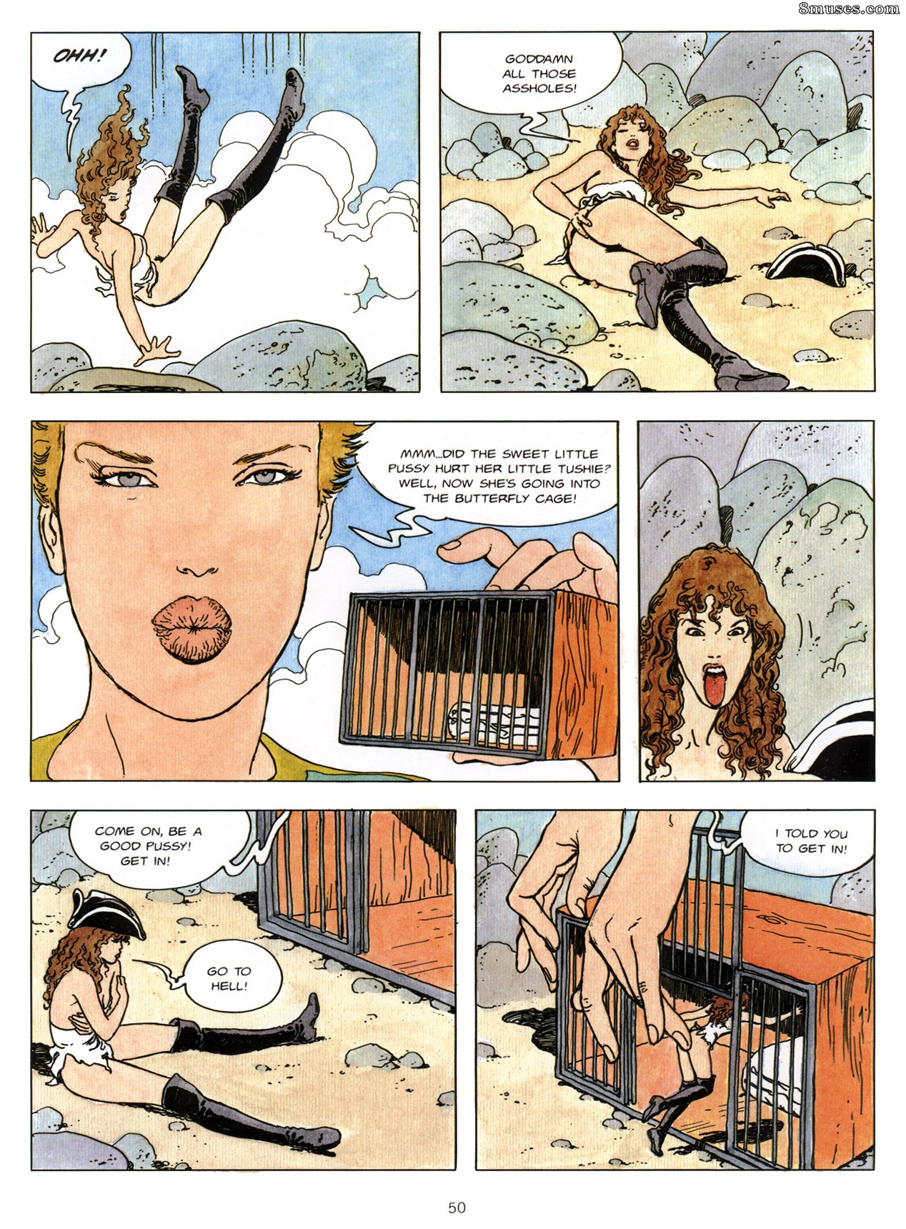 Milo Manara Comics - Gullivera - Page 50