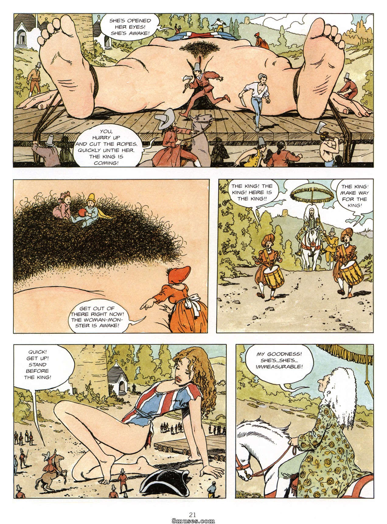 Milo Manara Comics - Gullivera - Página 21