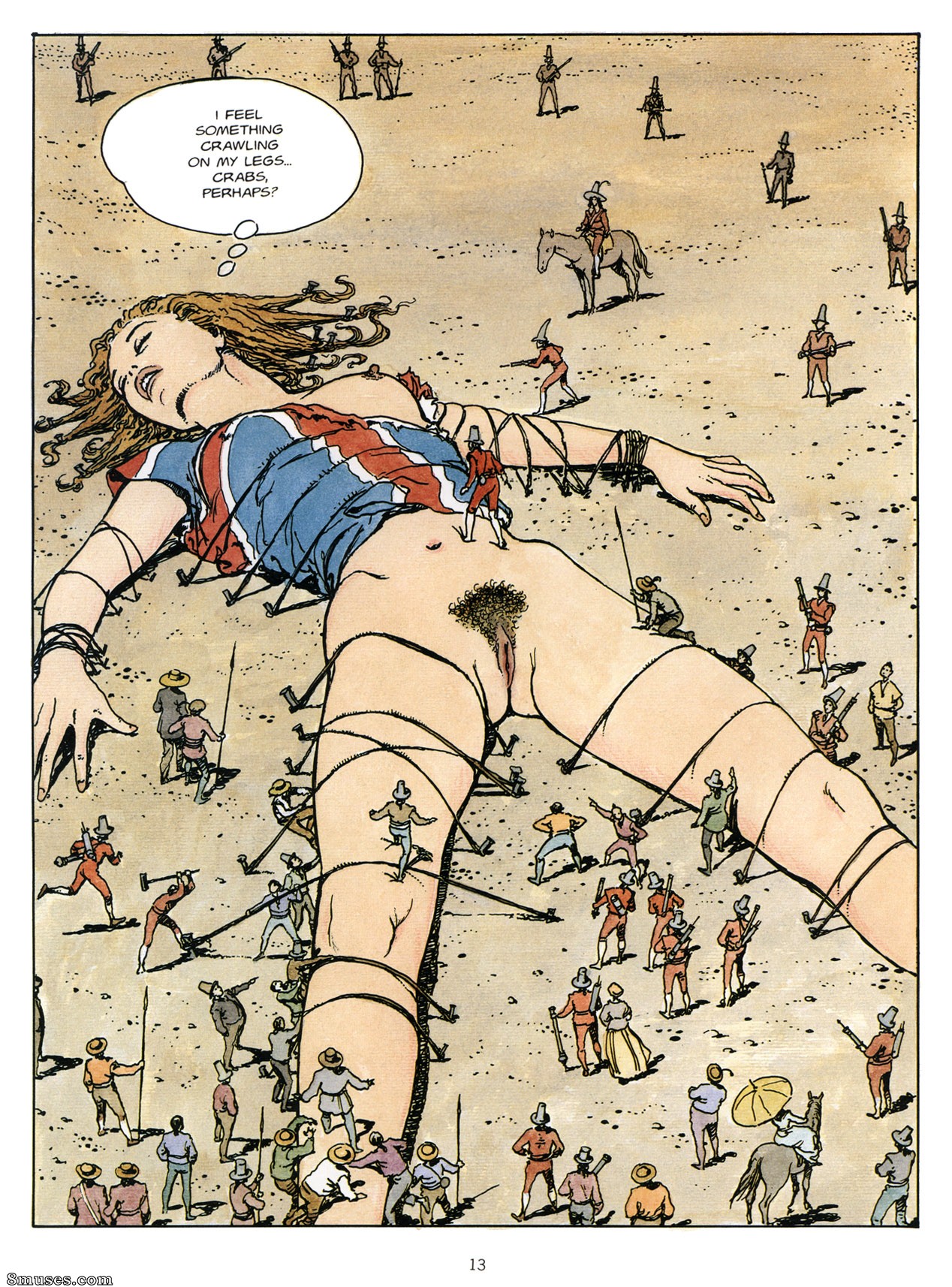 Milo Manara Comics - Gullivera - Page 13