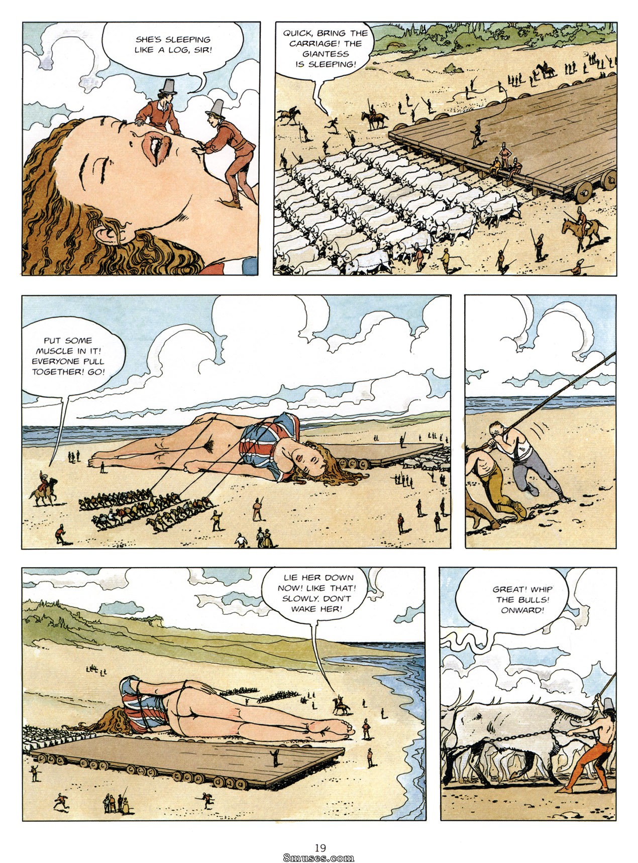 Milo Manara Comics - Gullivera - Página 19