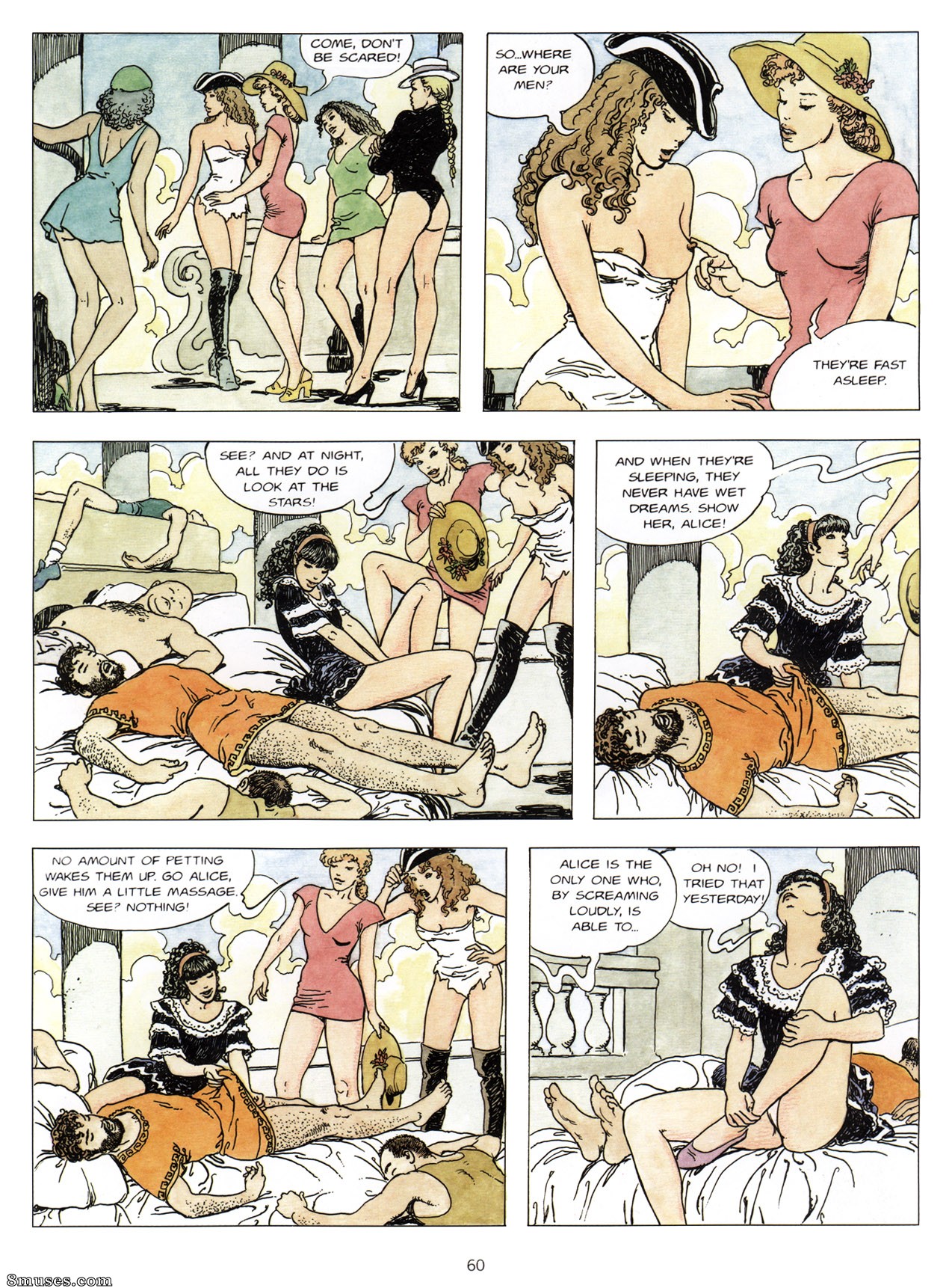 Milo Manara Comics - Gullivera - Página 60