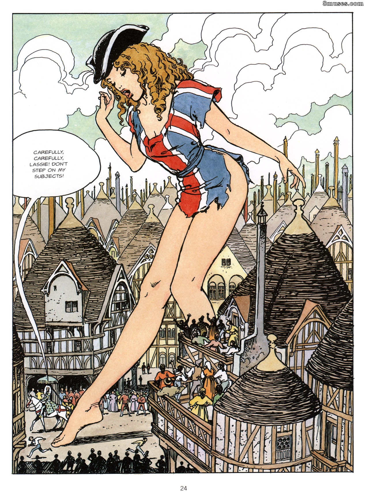 Milo Manara Comics - Gullivera - Page 24