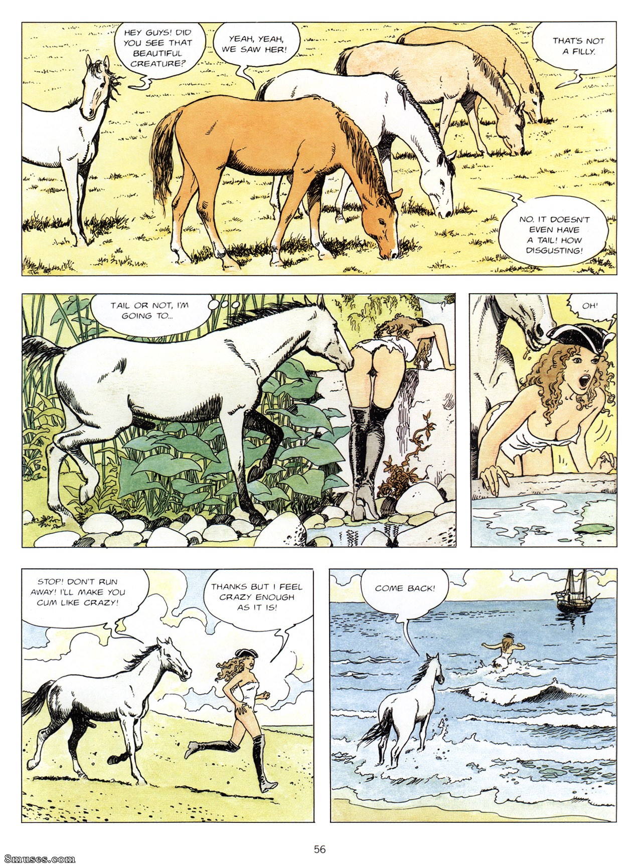 Milo Manara Comics - Gullivera - Página 56