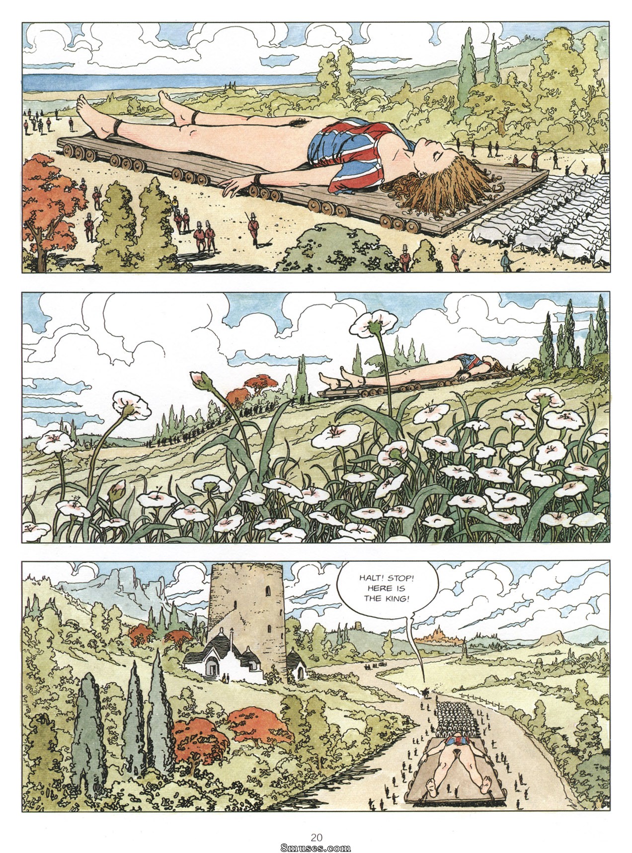 Milo Manara Comics - Gullivera - Página 20